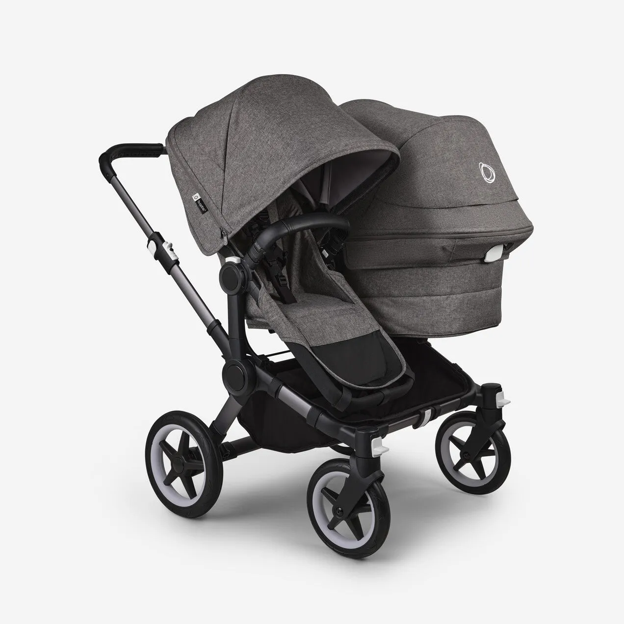 Bugaboo, Donkey 5 Duo Ultimate Newborn Bundle with Turtle Air