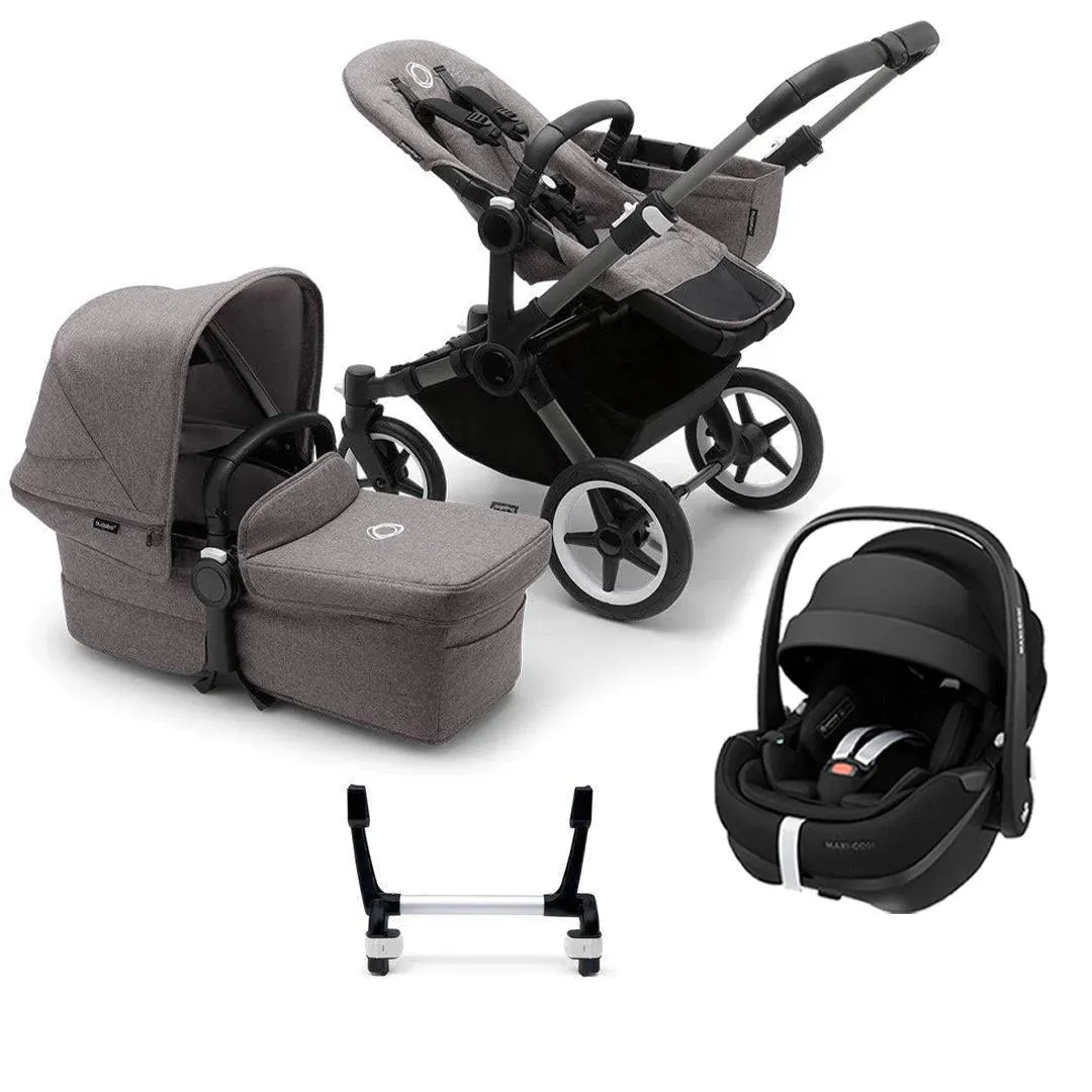 Bugaboo Donkey 5 Mono Complete - Grey Melange