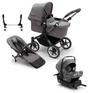 Bugaboo, Donkey 5 Mono Complete Travel Bundle w/ Turtle Air