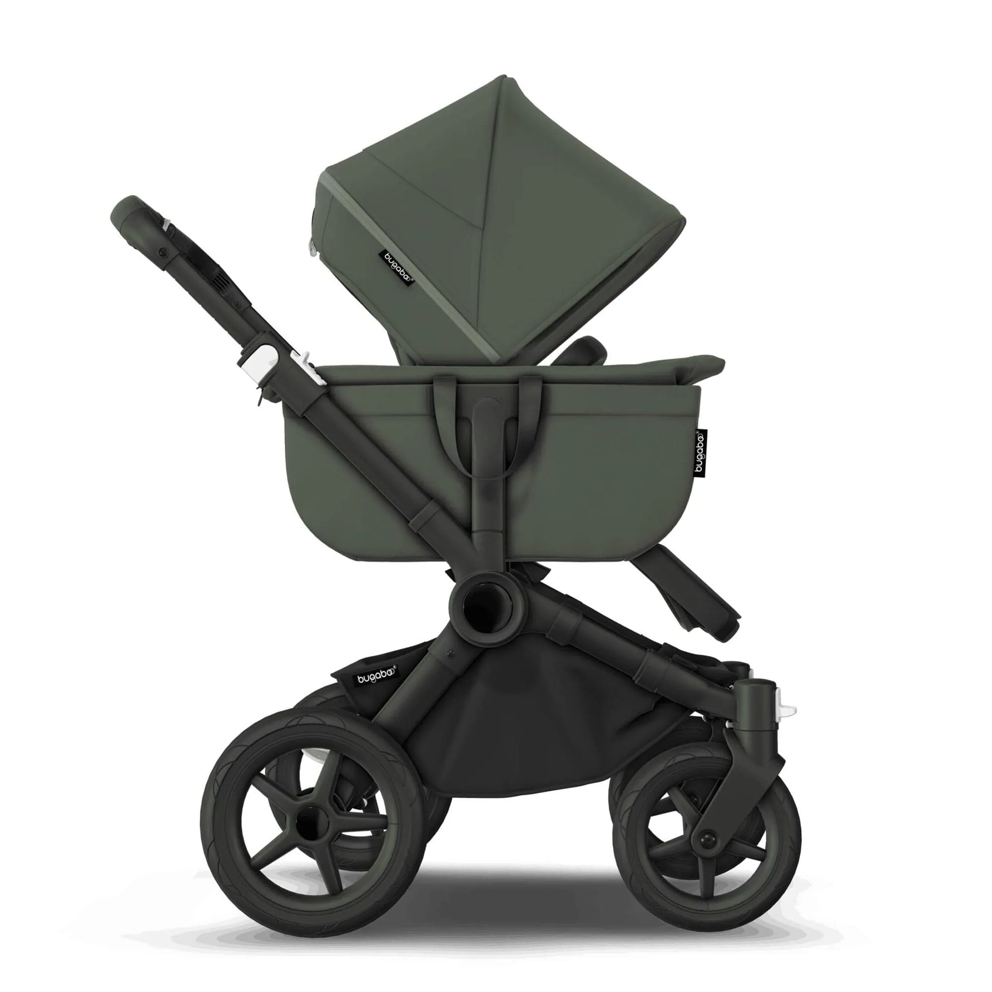 Bugaboo Donkey 5 Mono Turtle Travel System - Forest Green