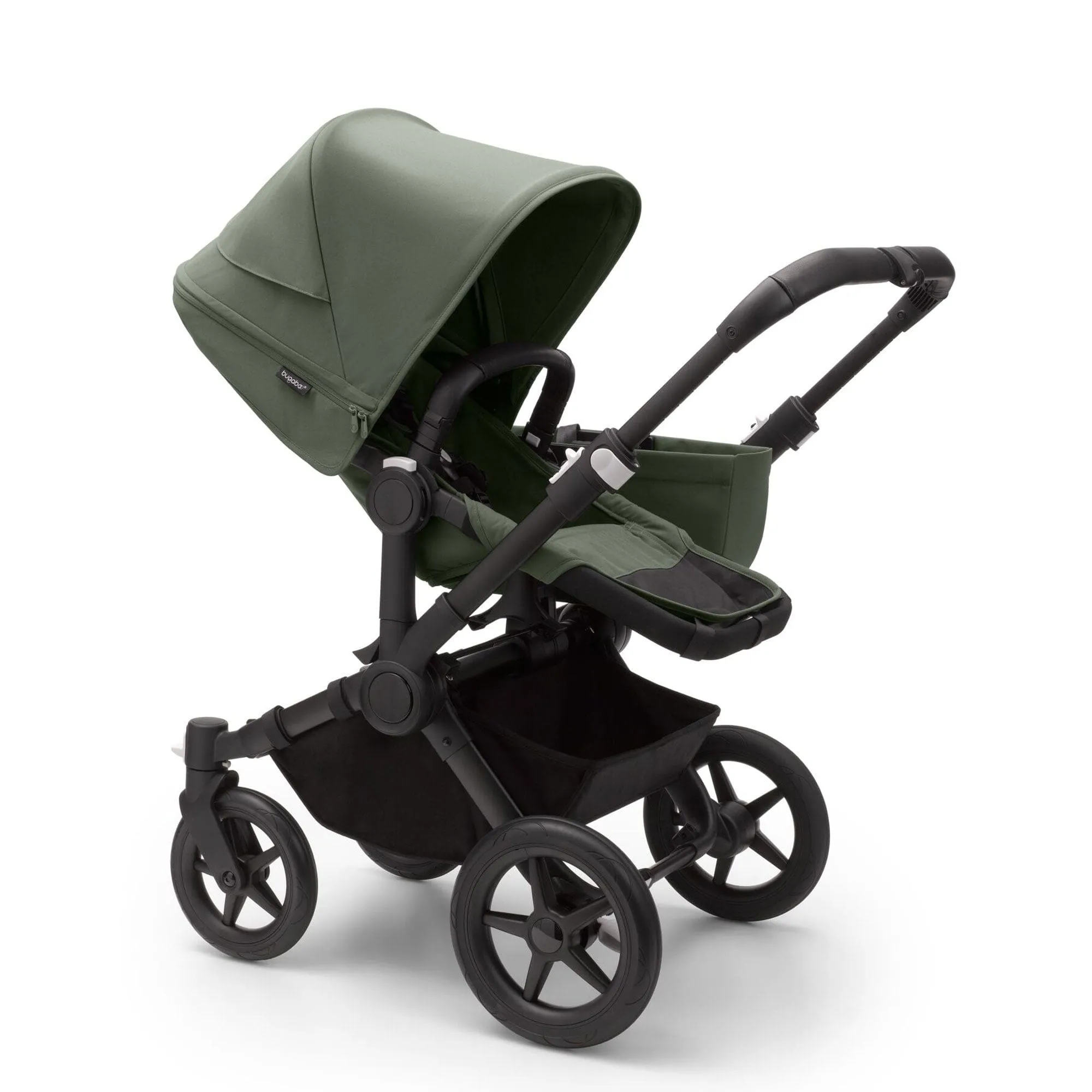 Bugaboo Donkey 5 Mono Turtle Travel System - Forest Green