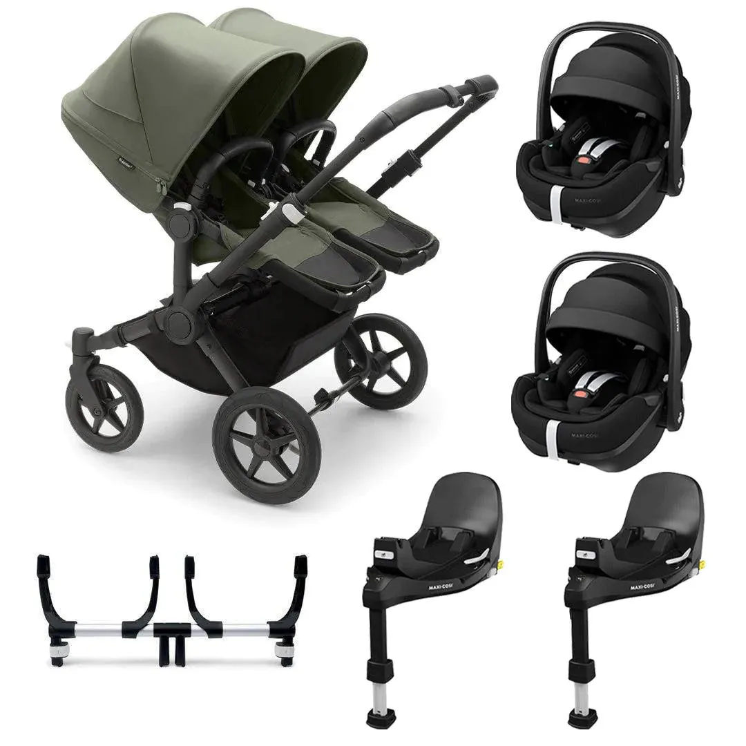 Bugaboo Donkey 5 Twin Complete - Forest Green