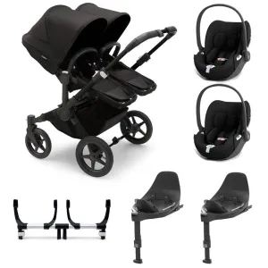 Bugaboo, Donkey 5 Twin Complete Travel Bundle w/ Cloud T