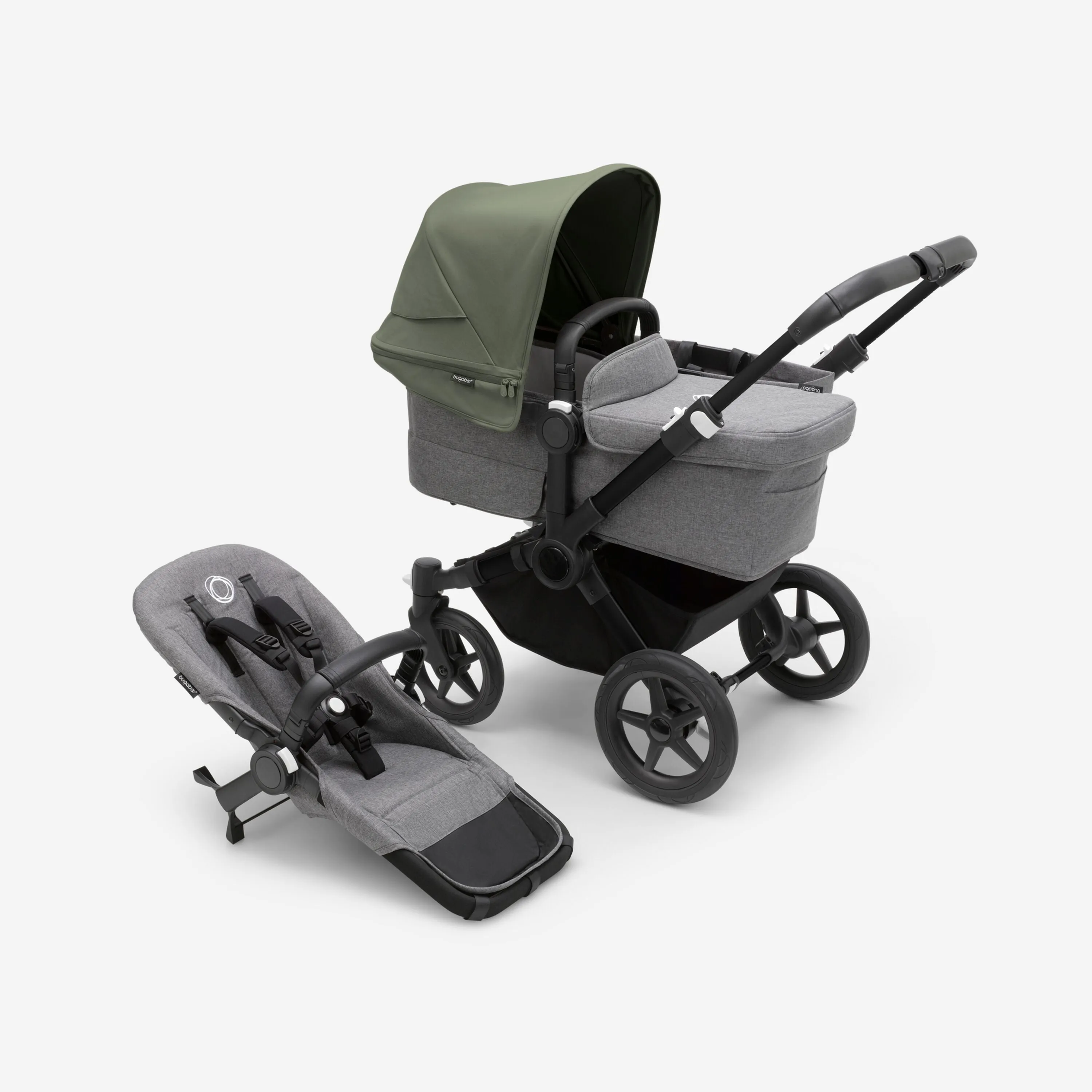 Bugaboo Donkey Mono Stroller | Complete Black Frame