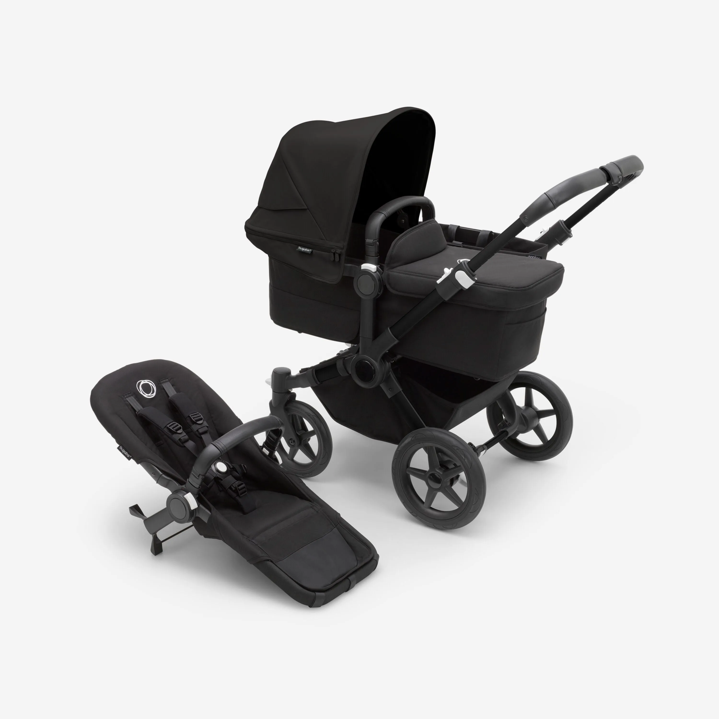 Bugaboo Donkey Mono Stroller | Complete Black Frame