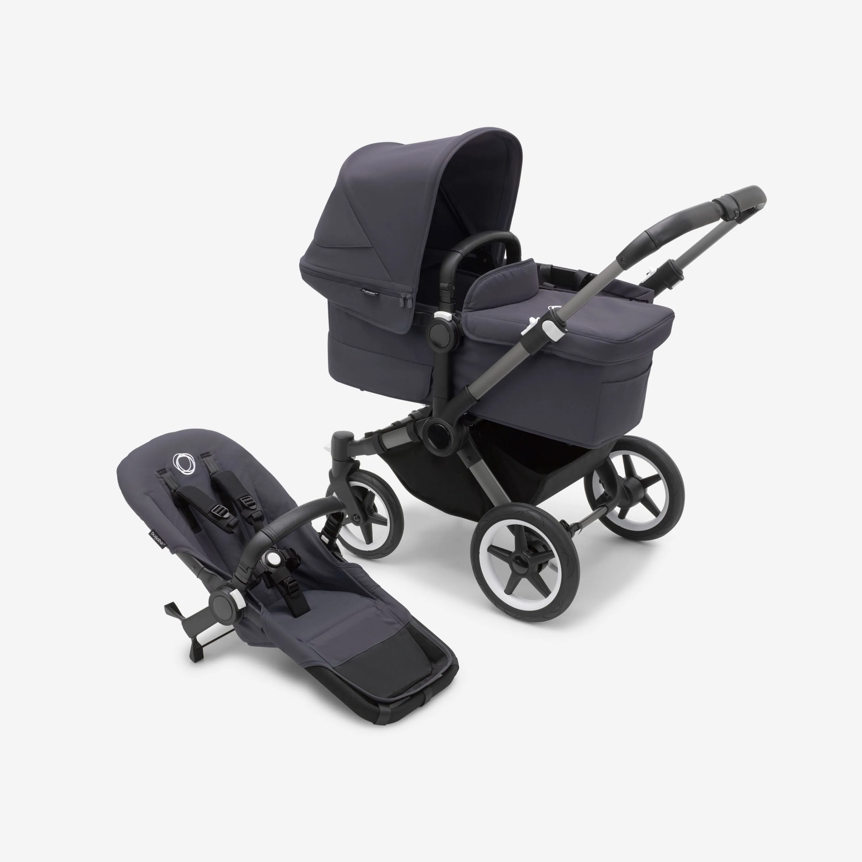 Bugaboo Donkey Mono Stroller | Complete Graphite Frame