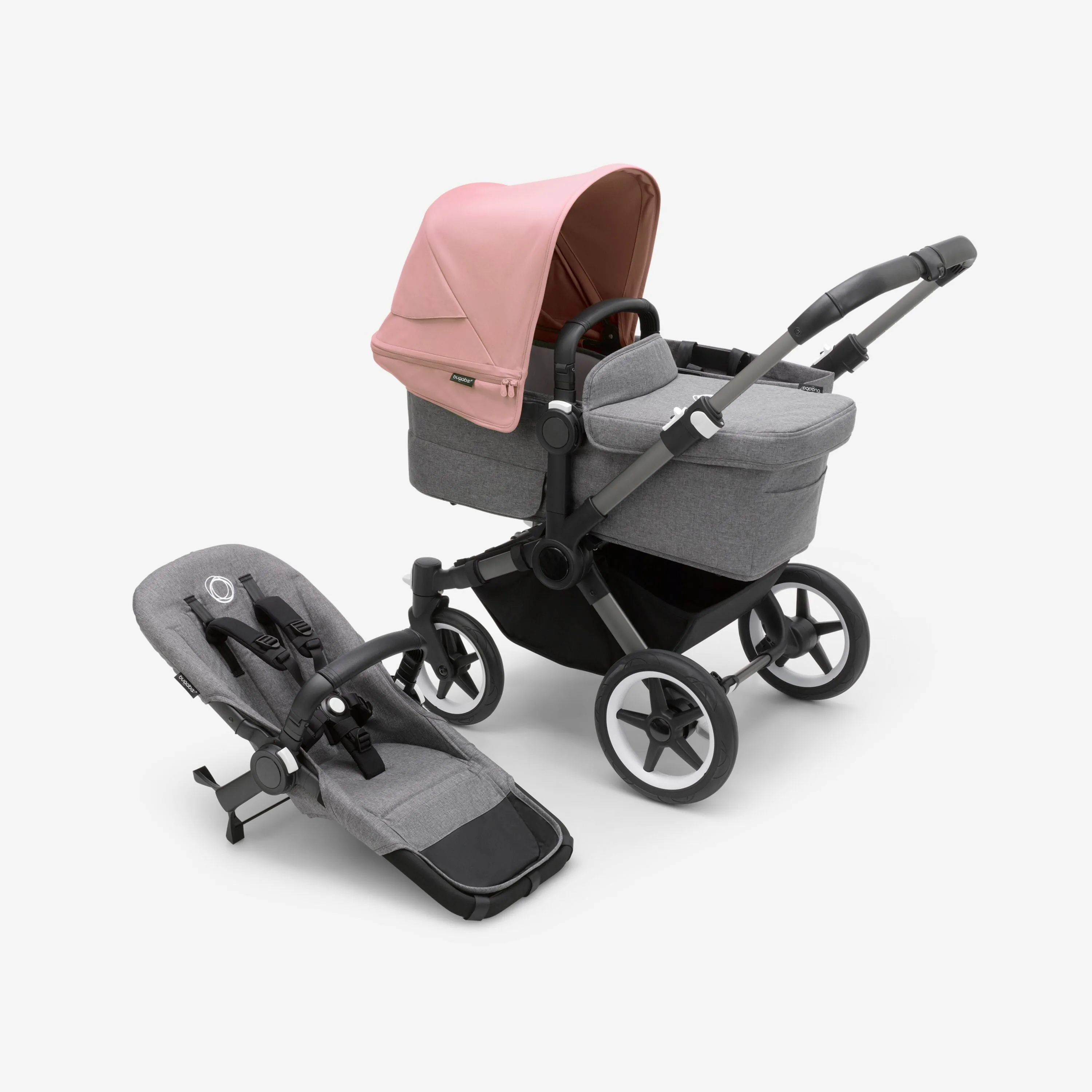 Bugaboo Donkey Mono Stroller | Complete Graphite Frame
