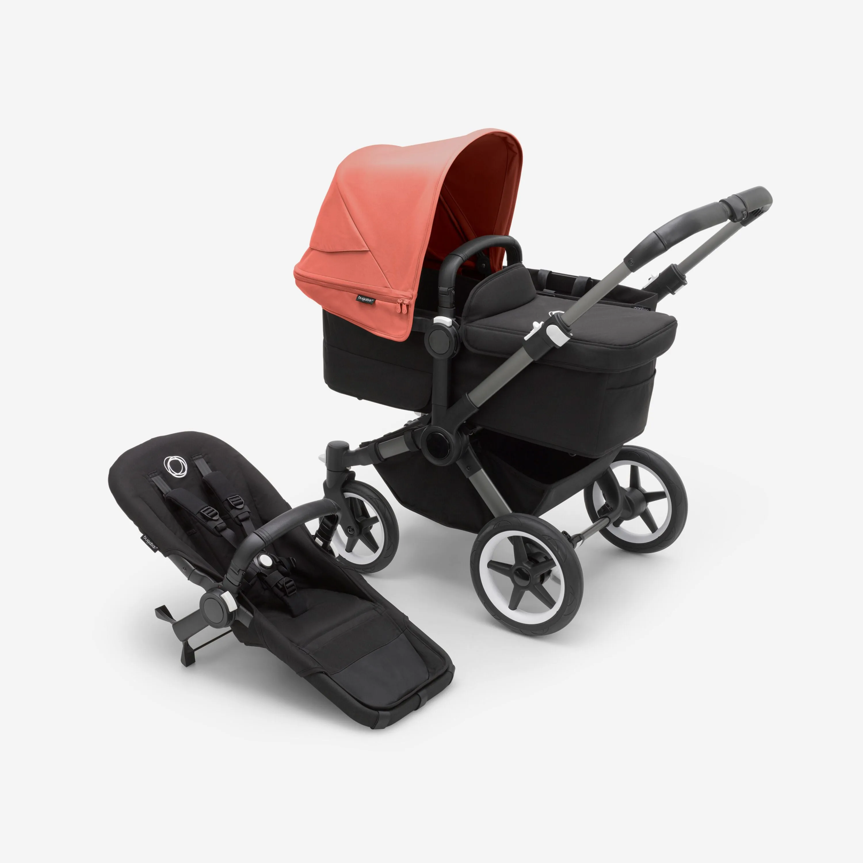 Bugaboo Donkey Mono Stroller | Complete Graphite Frame