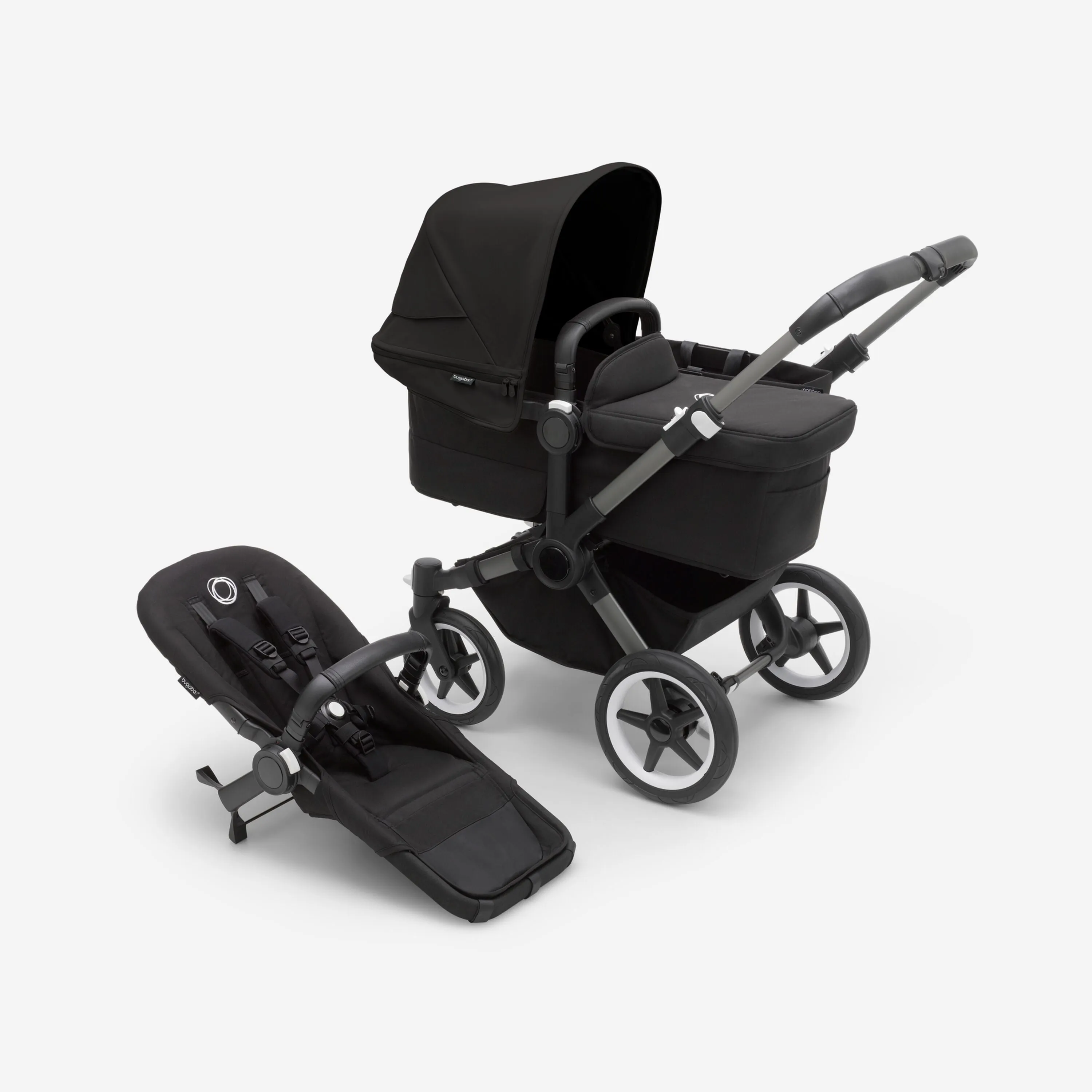 Bugaboo Donkey Mono Stroller | Complete Graphite Frame