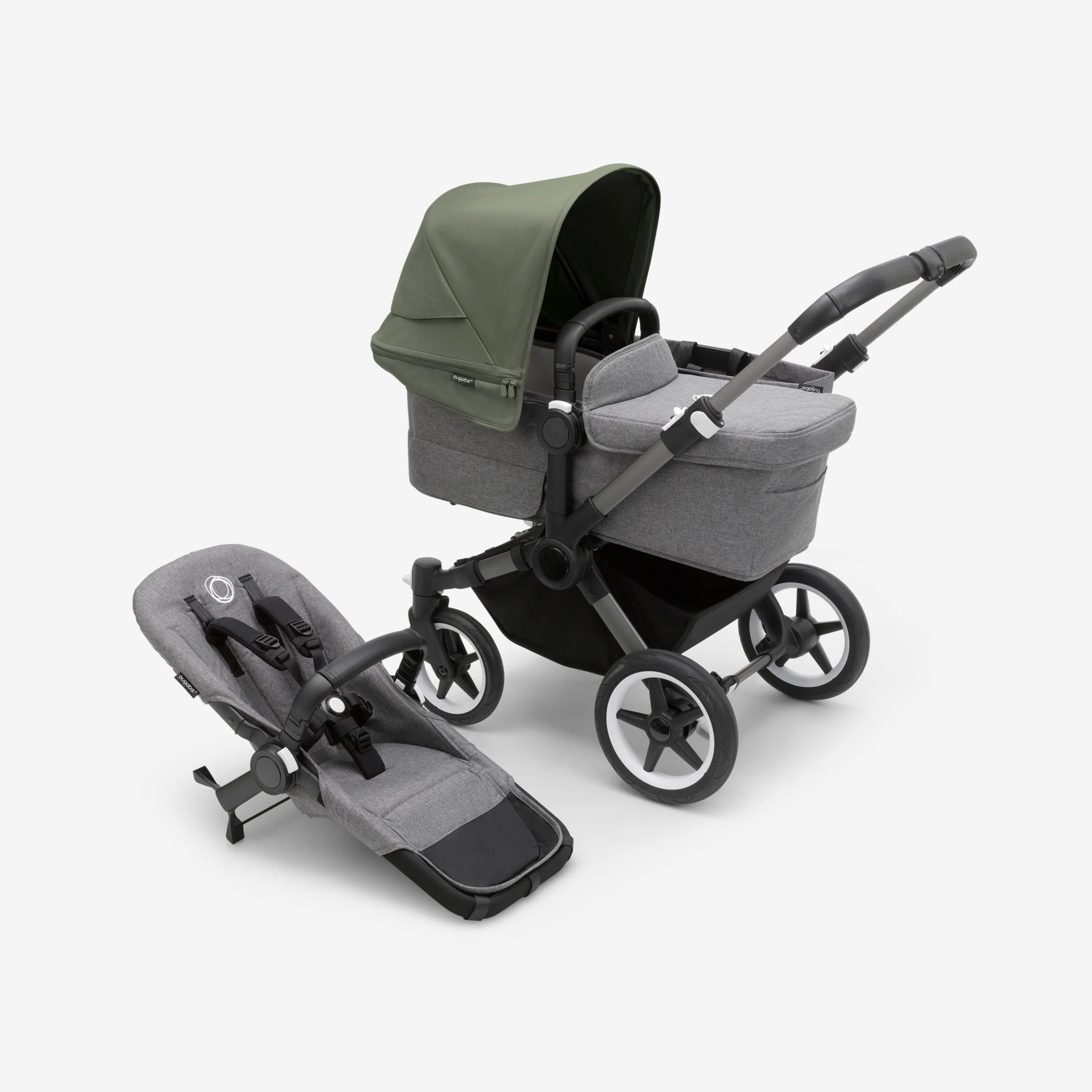 Bugaboo Donkey Mono Stroller | Complete Graphite Frame