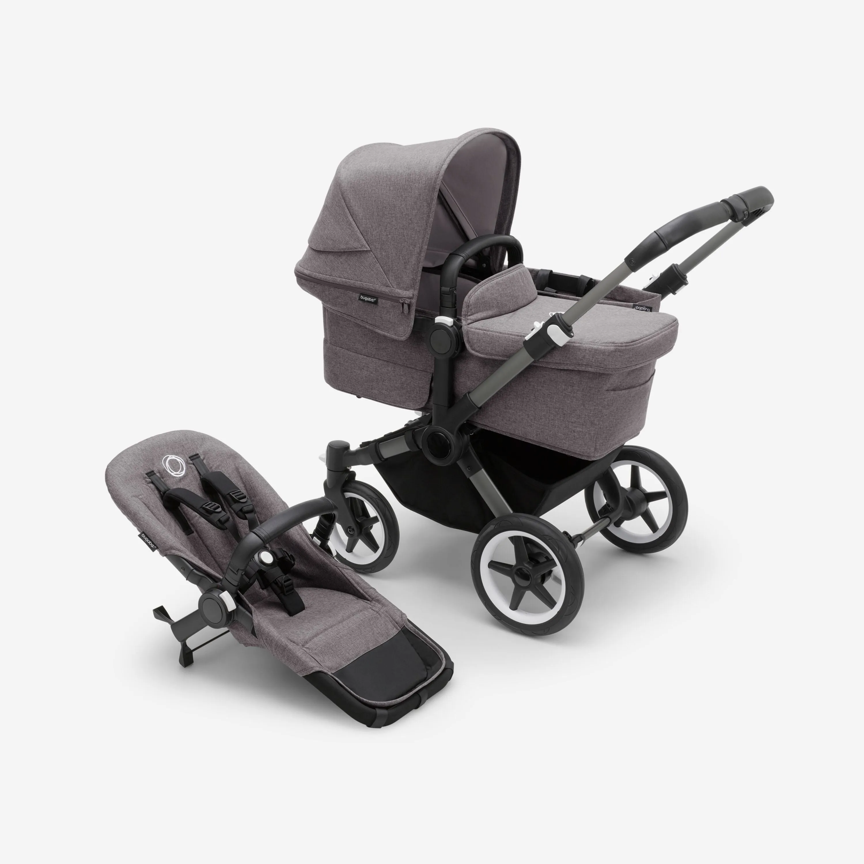 Bugaboo Donkey Mono Stroller | Complete Graphite Frame