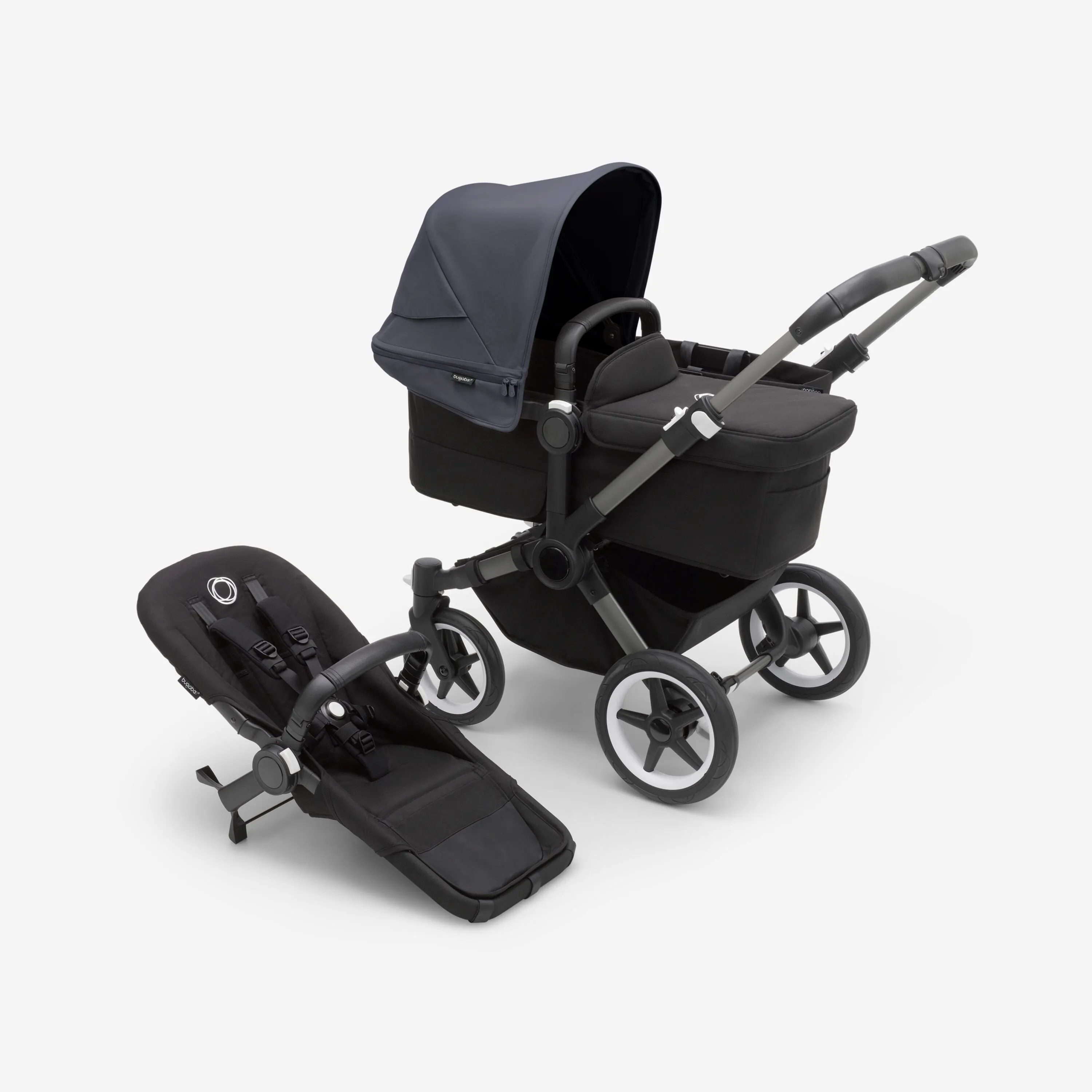 Bugaboo Donkey Mono Stroller | Complete Graphite Frame