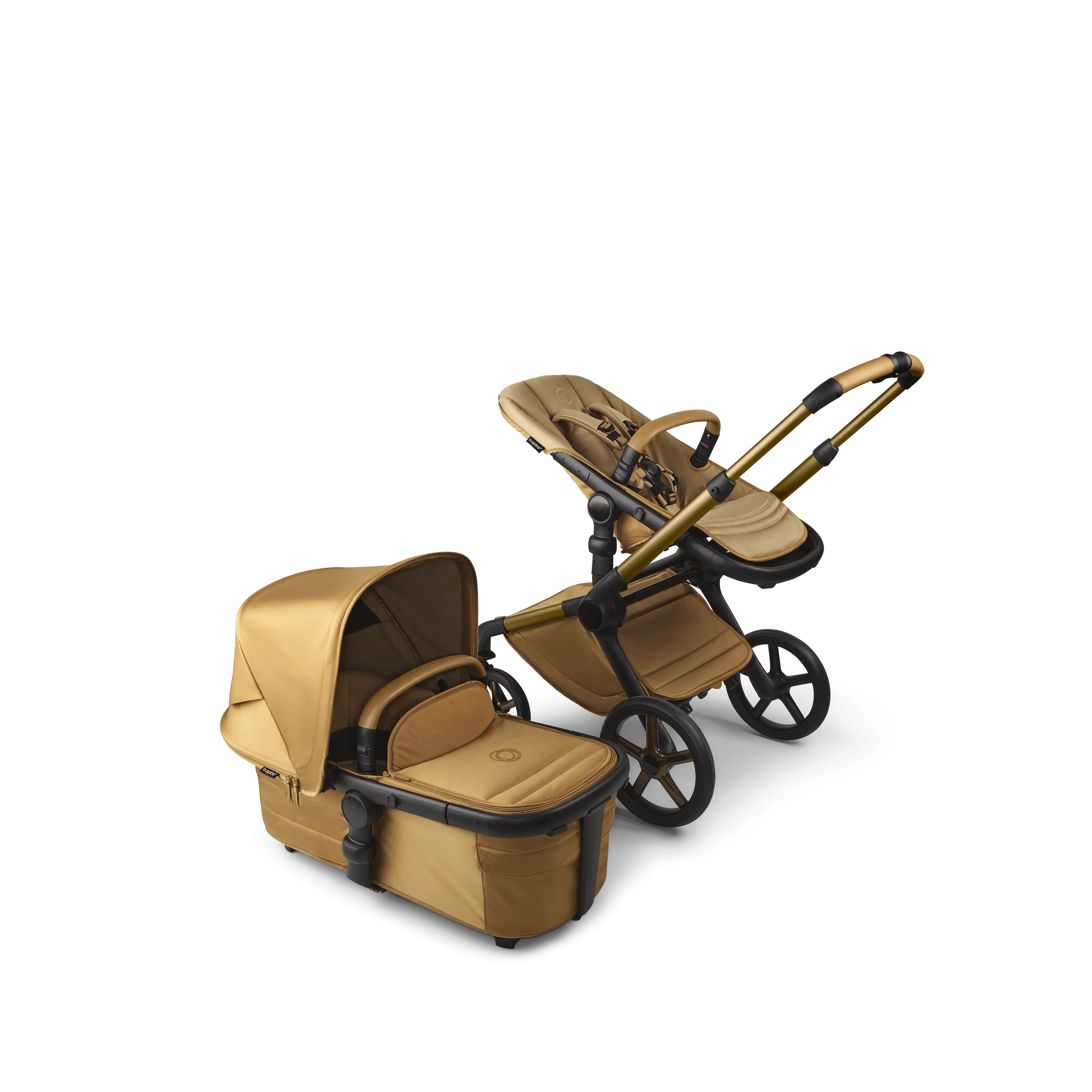 Bugaboo Fox 5 Complete, Noir Limited Edition - Amber Glow