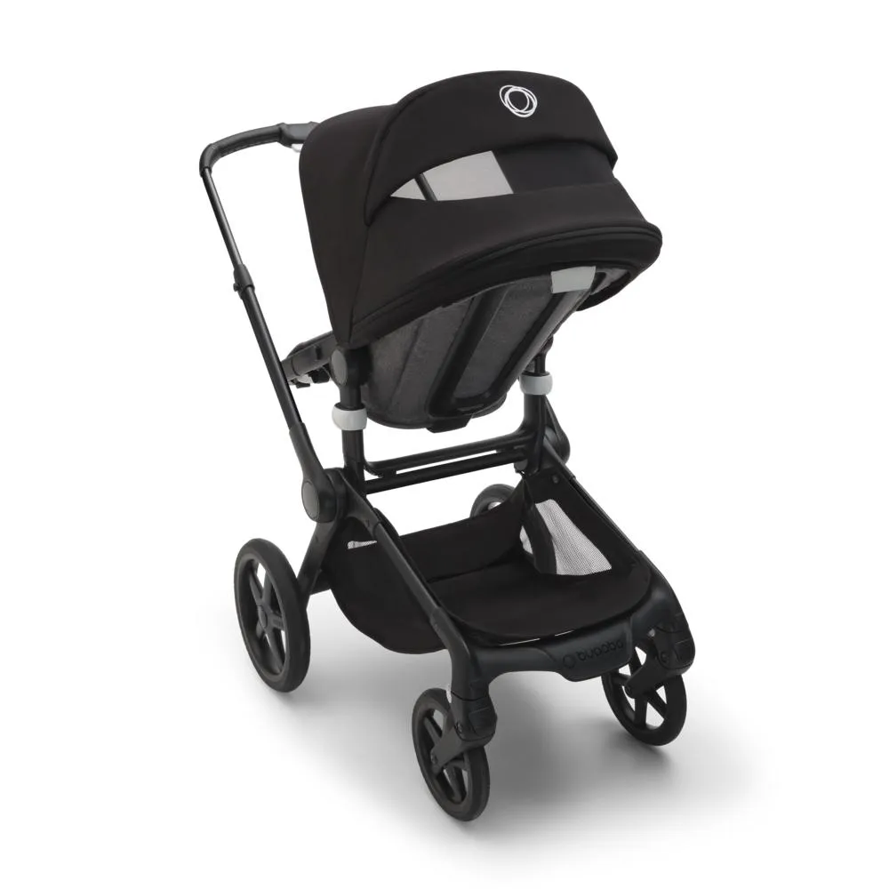 Bugaboo, Fox 5 Complete Travel Bundle w/ Cloud T, Black/Grey Melange