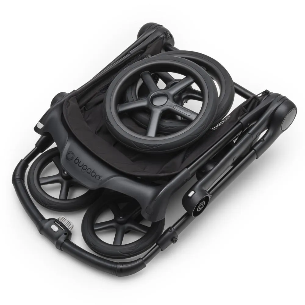 Bugaboo, Fox 5 Complete Travel Bundle w/ Cloud T, Black/Grey Melange