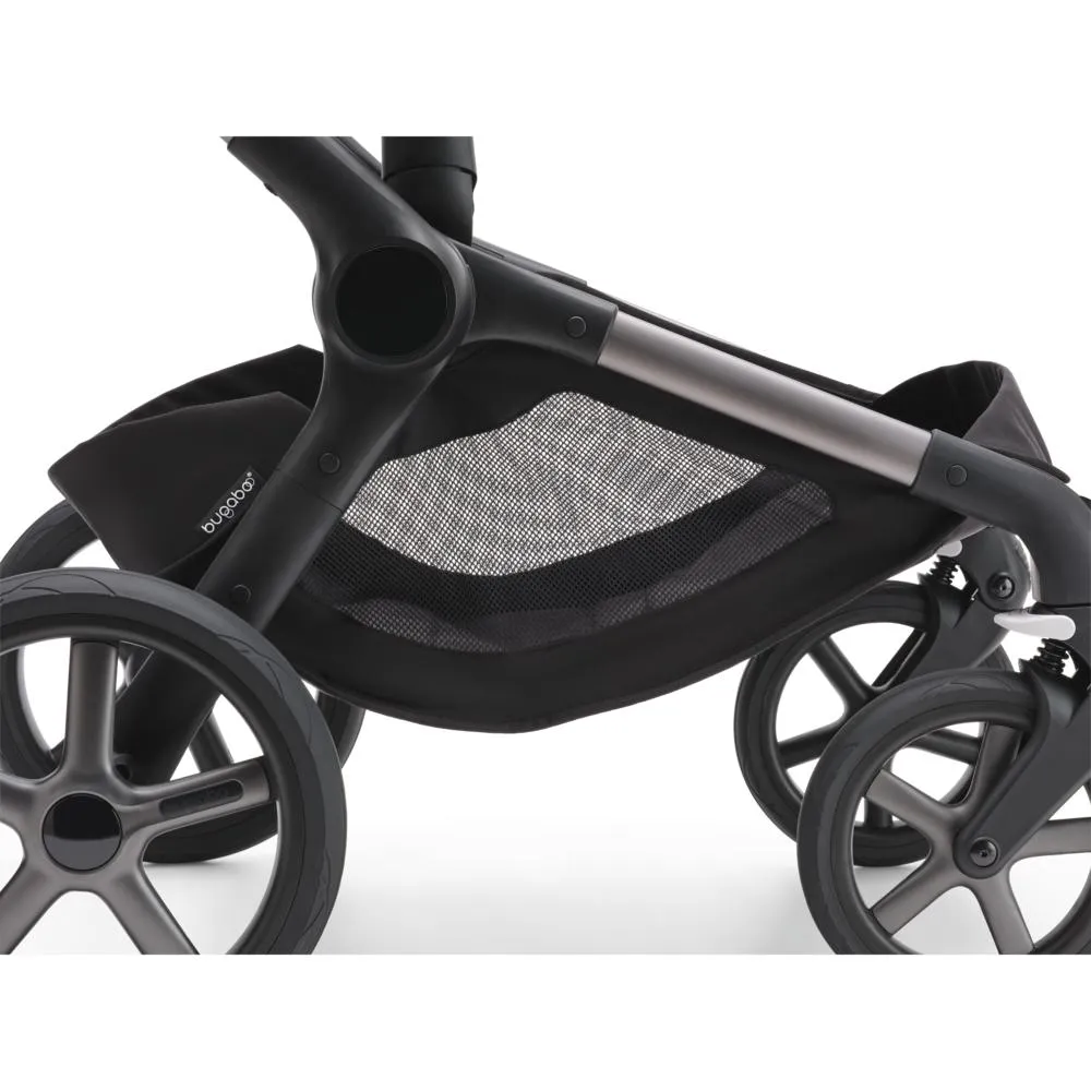 Bugaboo, Fox 5 Complete Travel Bundle w/ Cloud T, Black/Grey Melange