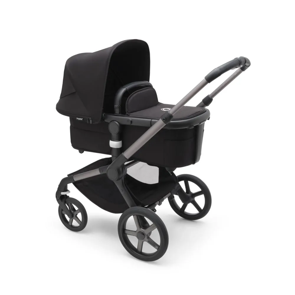 Bugaboo, Fox 5 Complete Travel Bundle w/ Cloud T, Black/Grey Melange