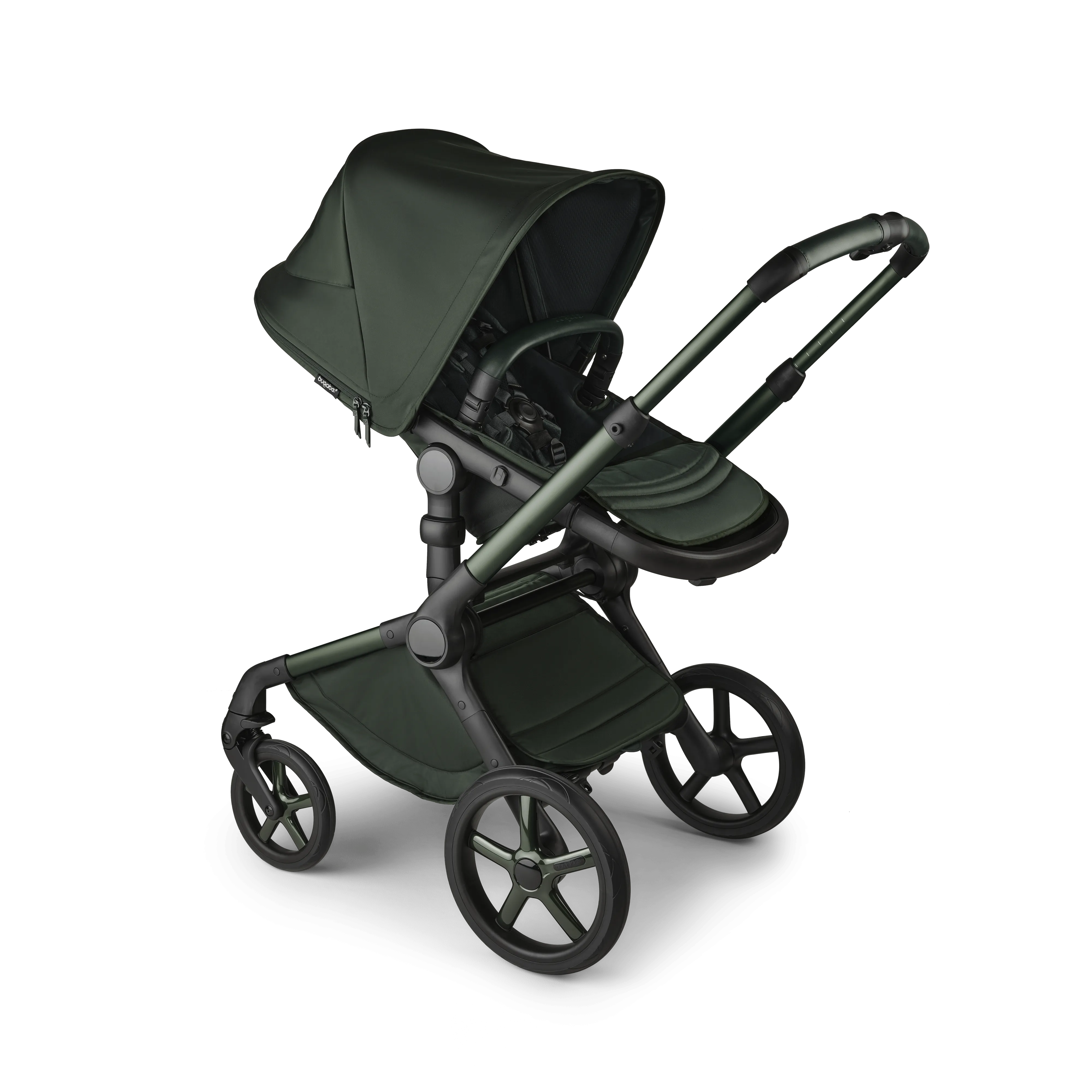 Bugaboo Fox 5 Essential Bundle, Noir Limited Edition - Midnight Green