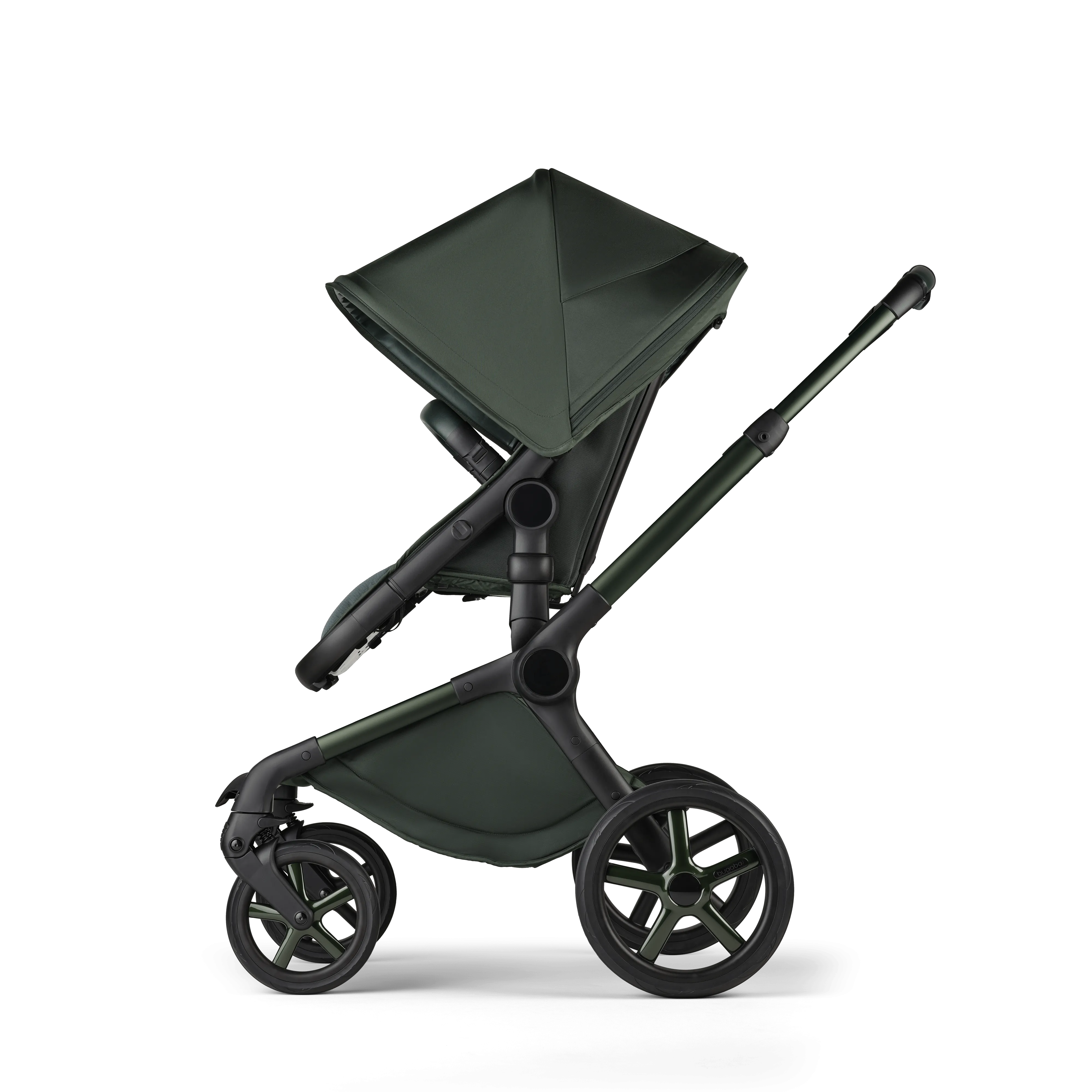 Bugaboo Fox 5 Essential Bundle, Noir Limited Edition - Midnight Green