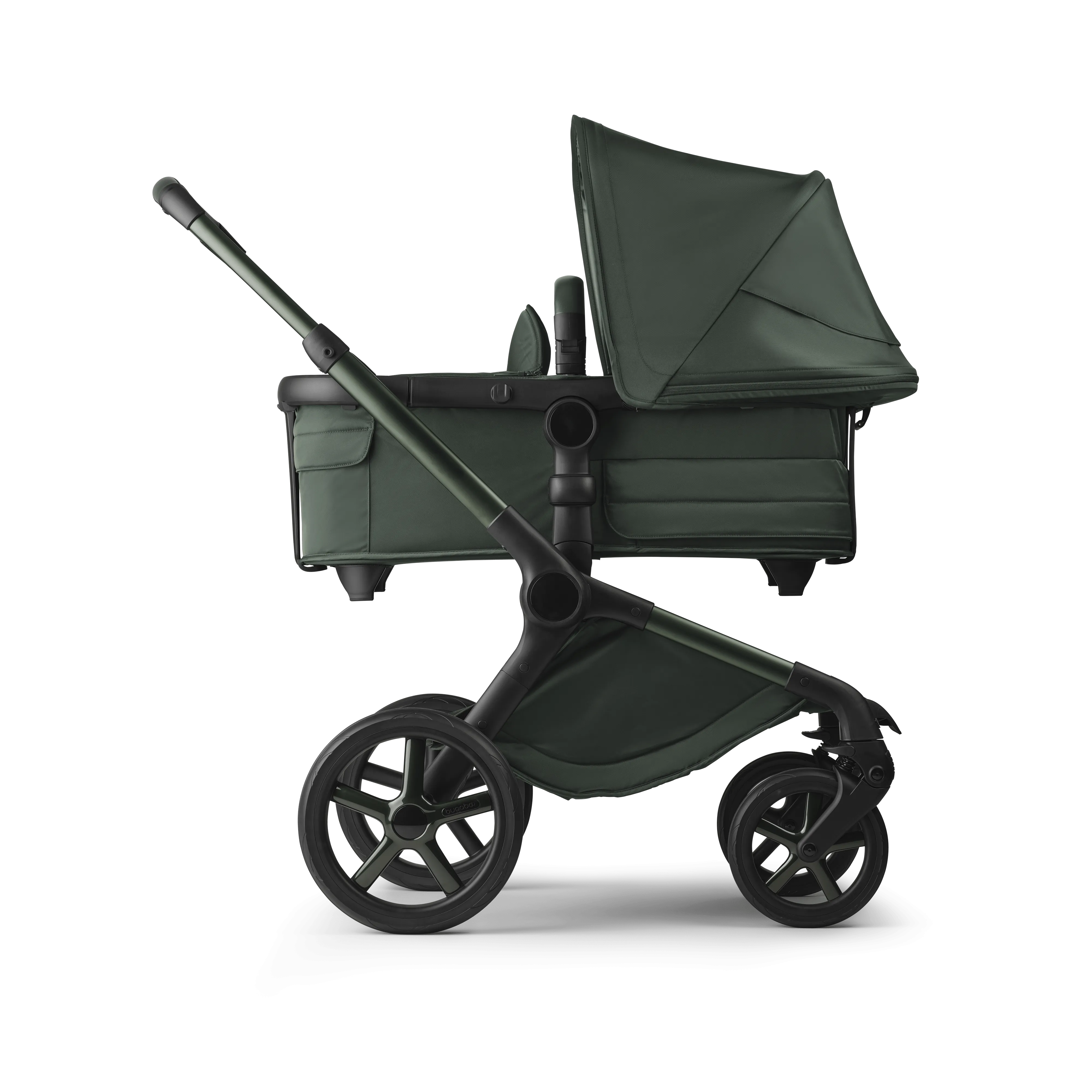 Bugaboo Fox 5 Essential Bundle, Noir Limited Edition - Midnight Green