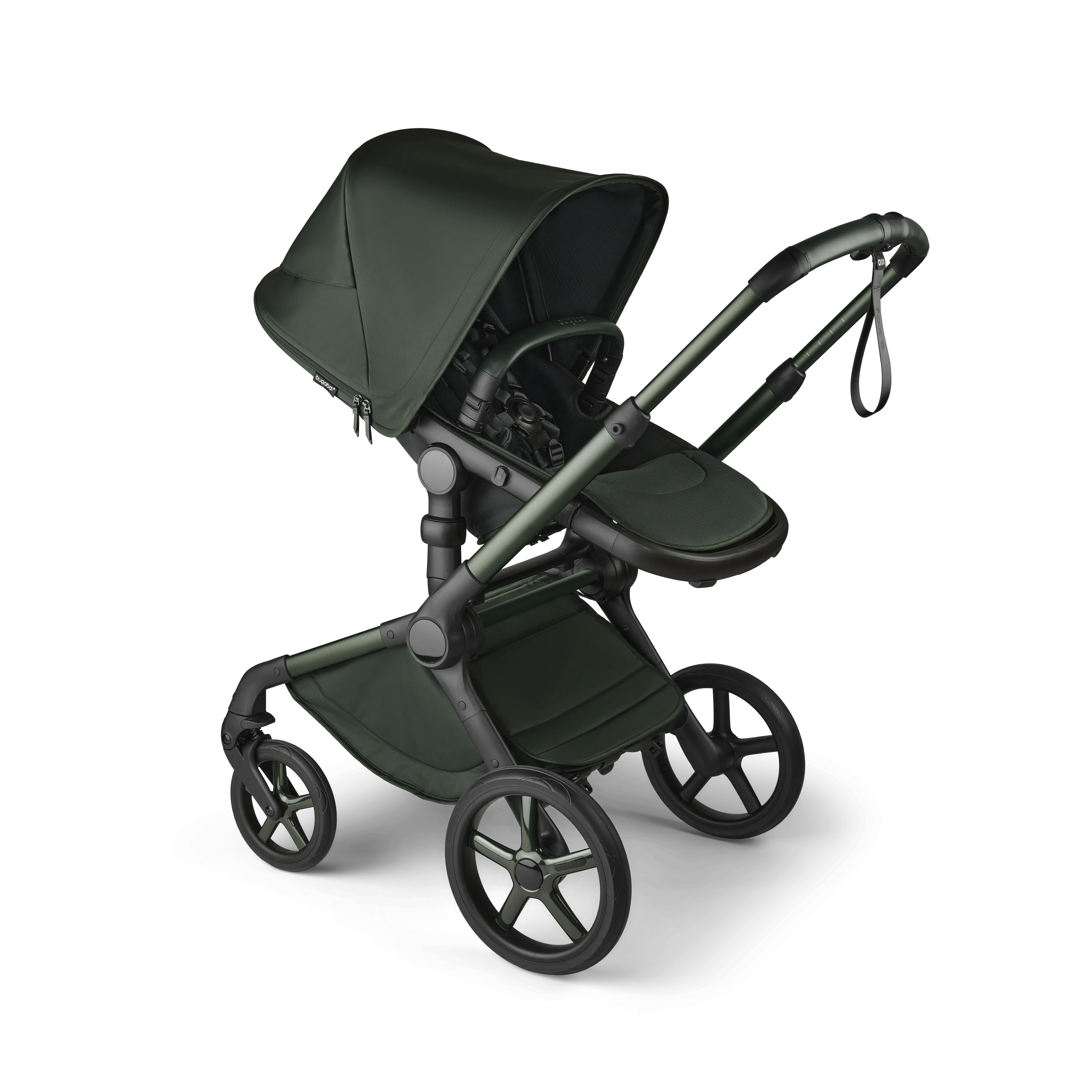 Bugaboo Fox 5 Essential Bundle, Noir Limited Edition - Midnight Green