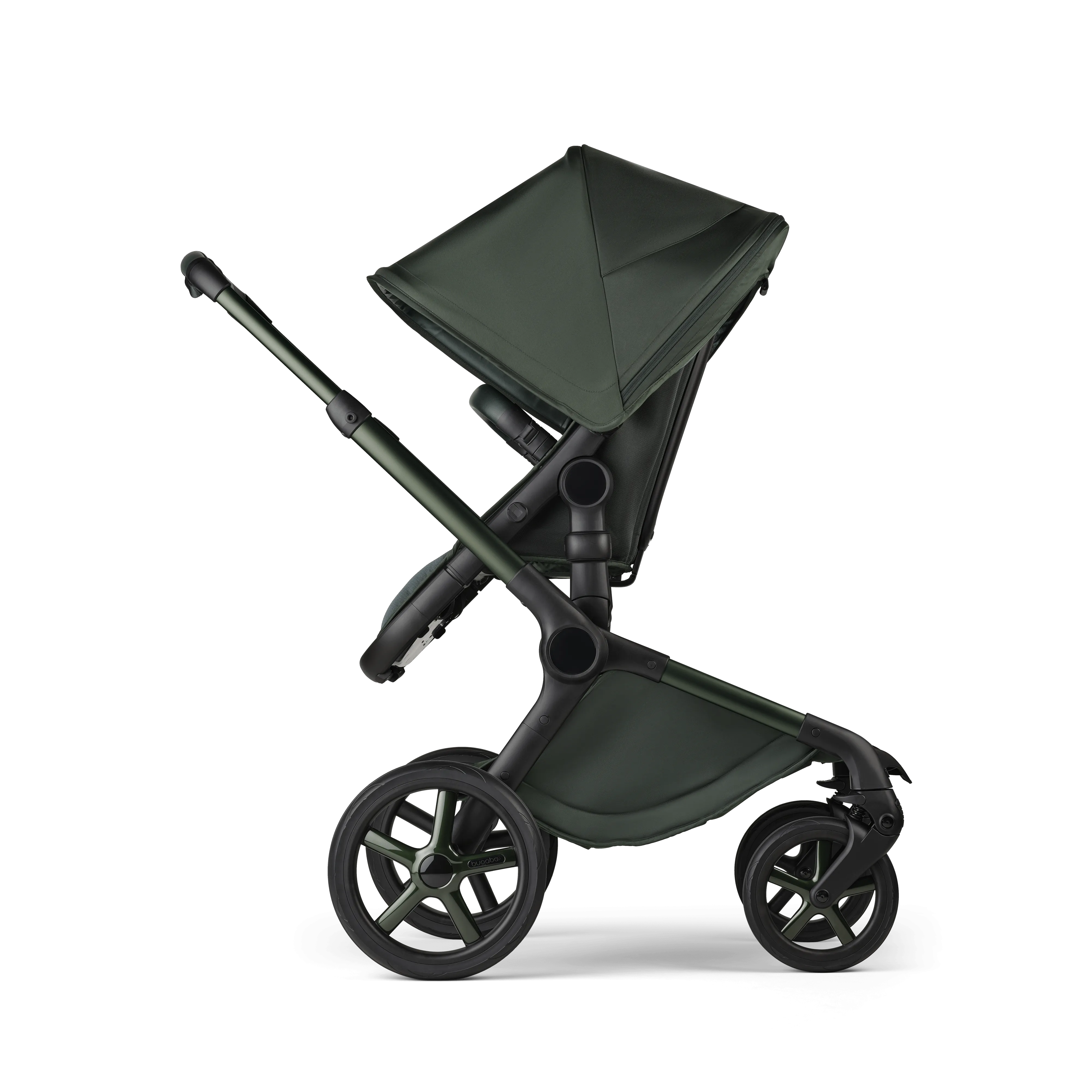 Bugaboo Fox 5 Essential Bundle, Noir Limited Edition - Midnight Green