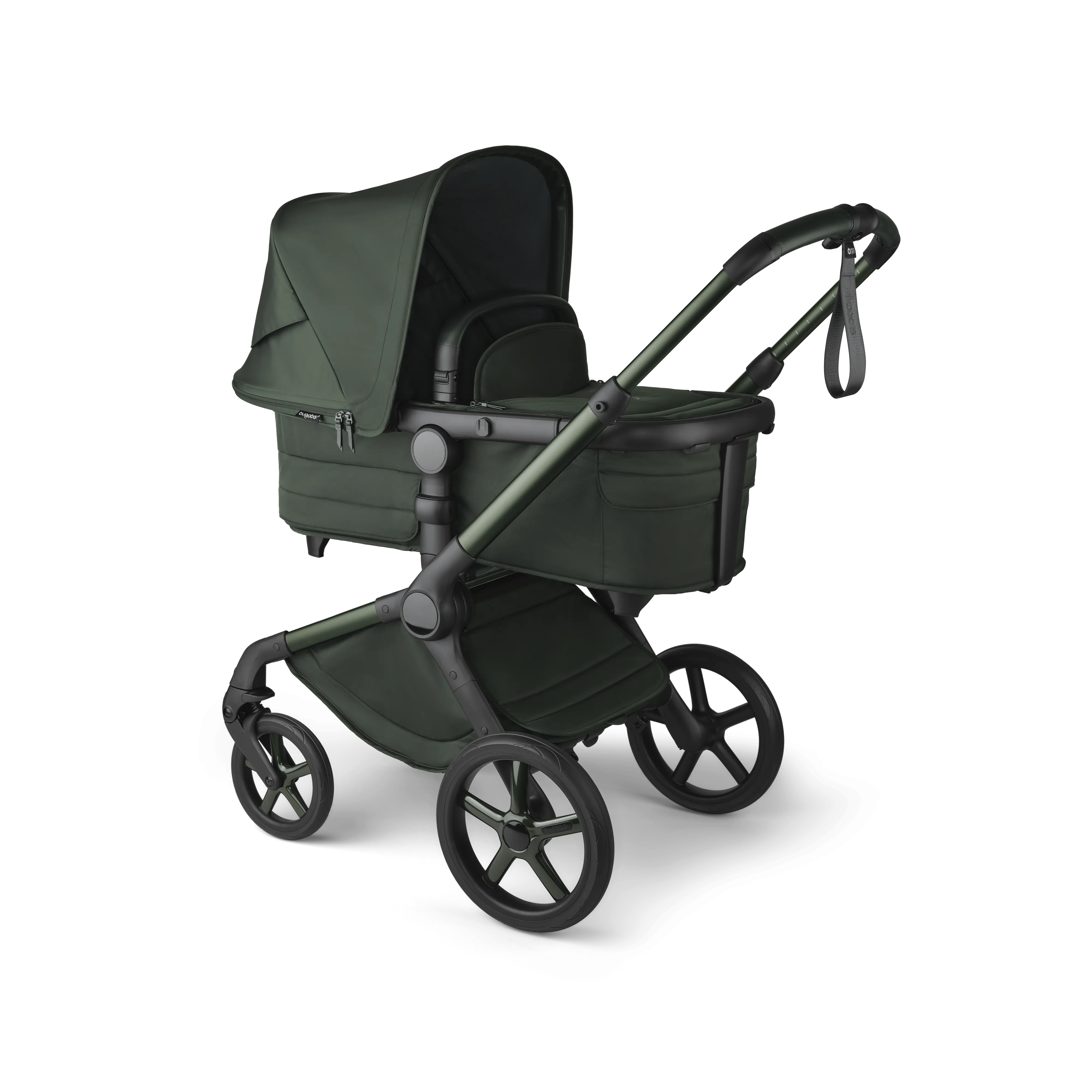 Bugaboo Fox 5 Essential Bundle, Noir Limited Edition - Midnight Green