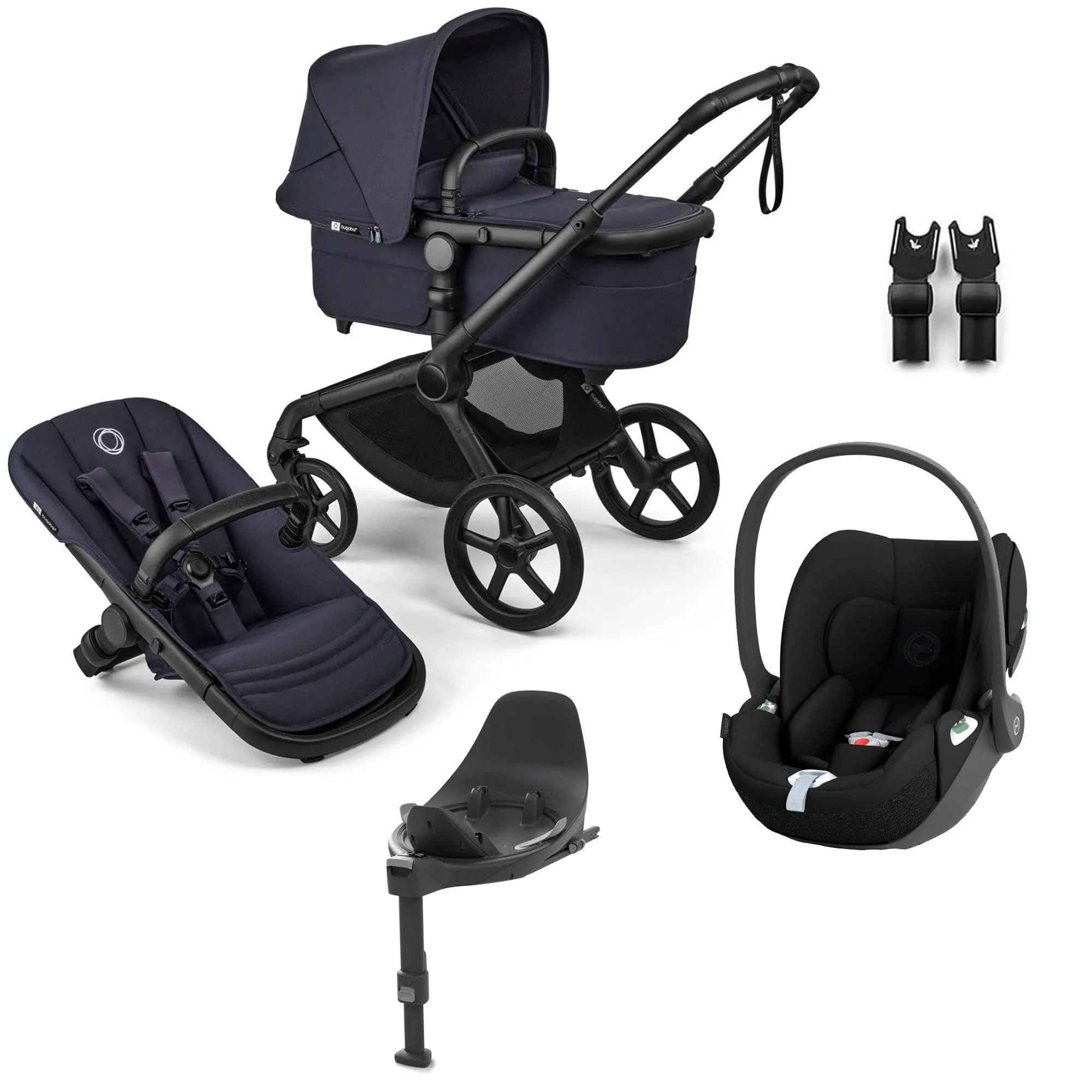 Bugaboo Fox 5 Renew Cybex Travel System - Deep Indigo