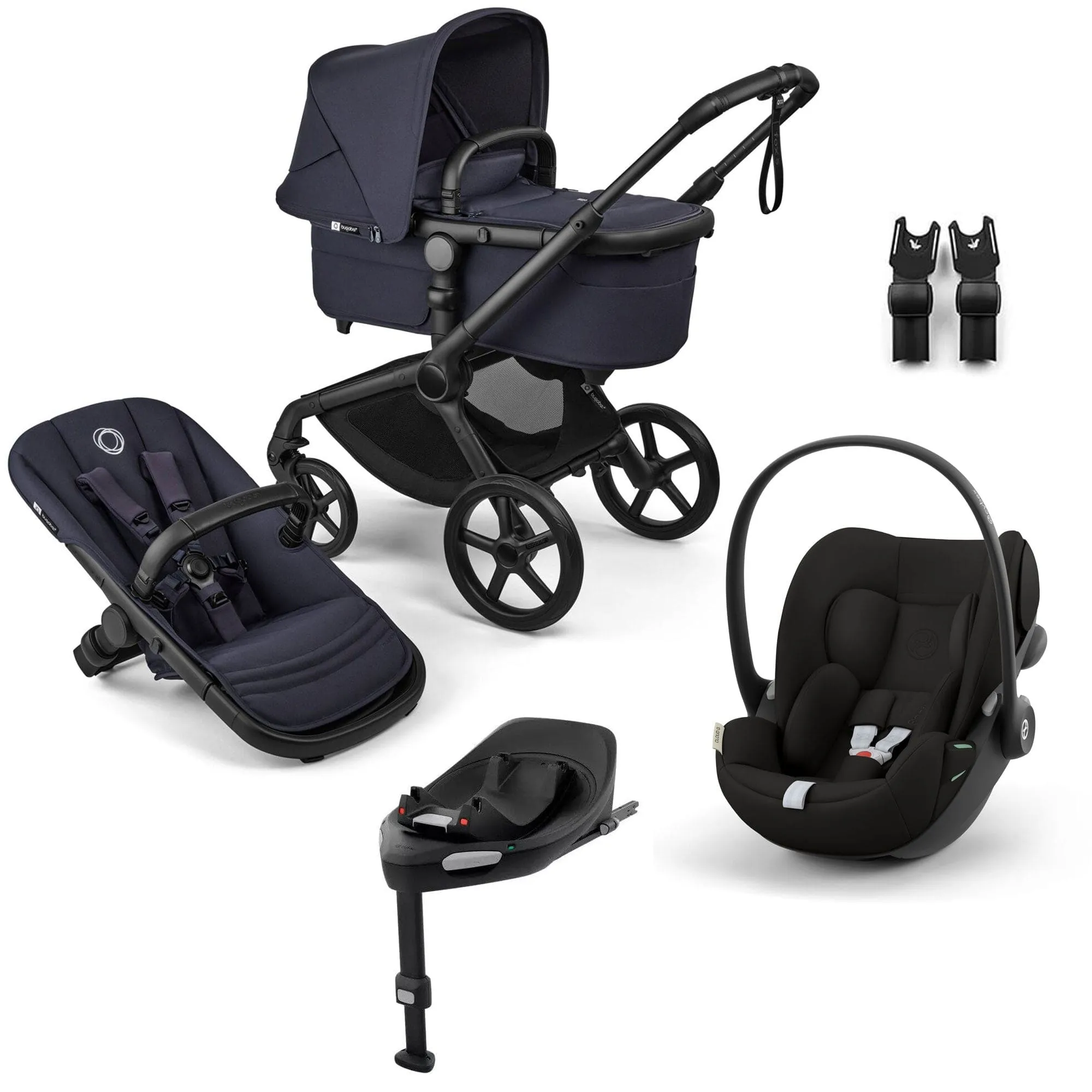 Bugaboo Fox 5 Renew Cybex Travel System - Deep Indigo