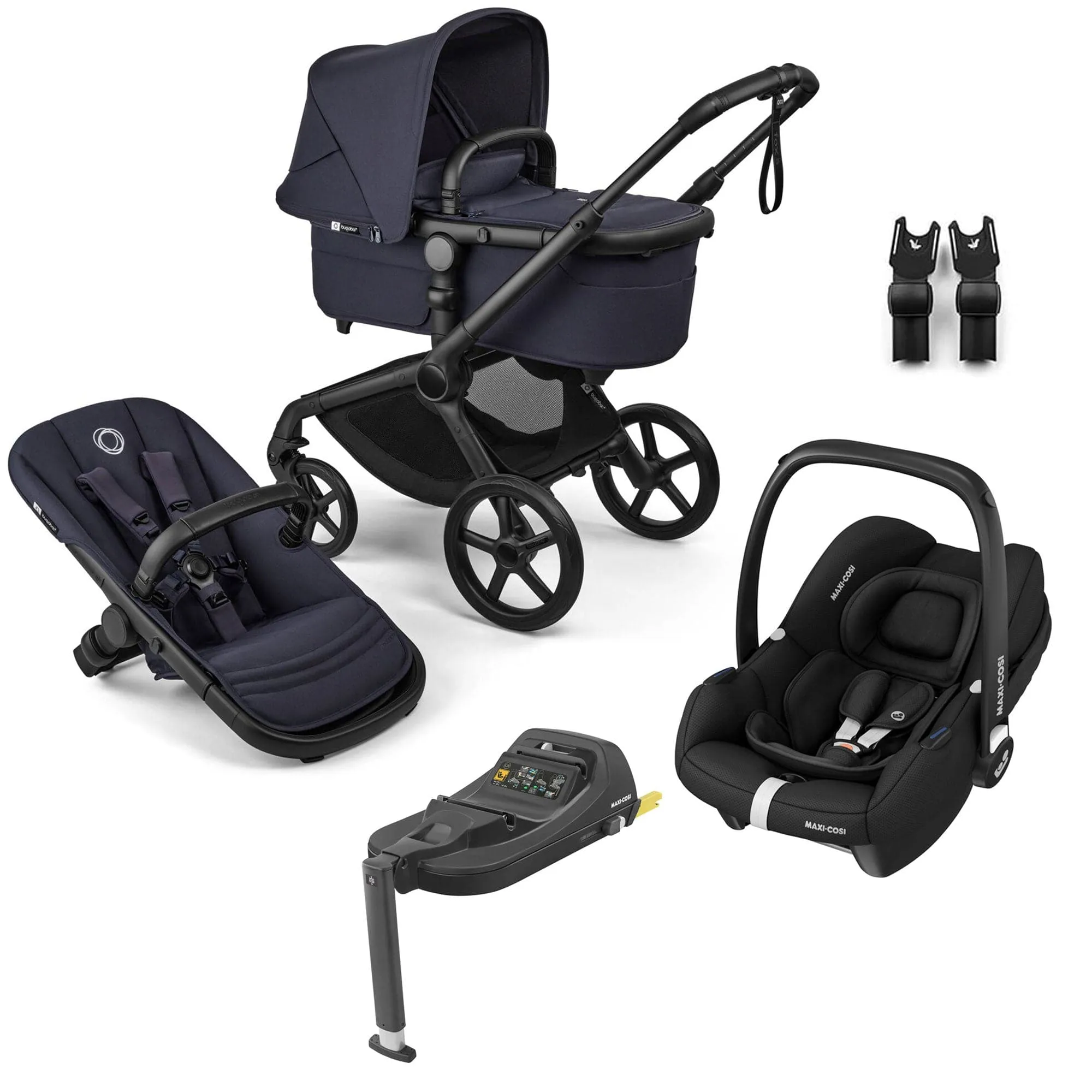 Bugaboo Fox 5 Renew Maxi-Cosi Travel System - Deep Indigo