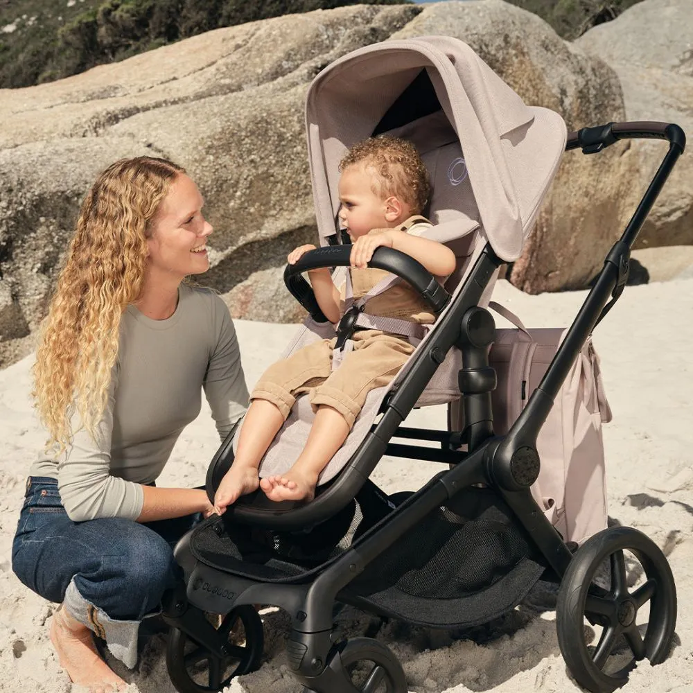 Bugaboo, Fox 5 Renew Travel System Complete with Cybex Cloud T, Black/Desert Taupe