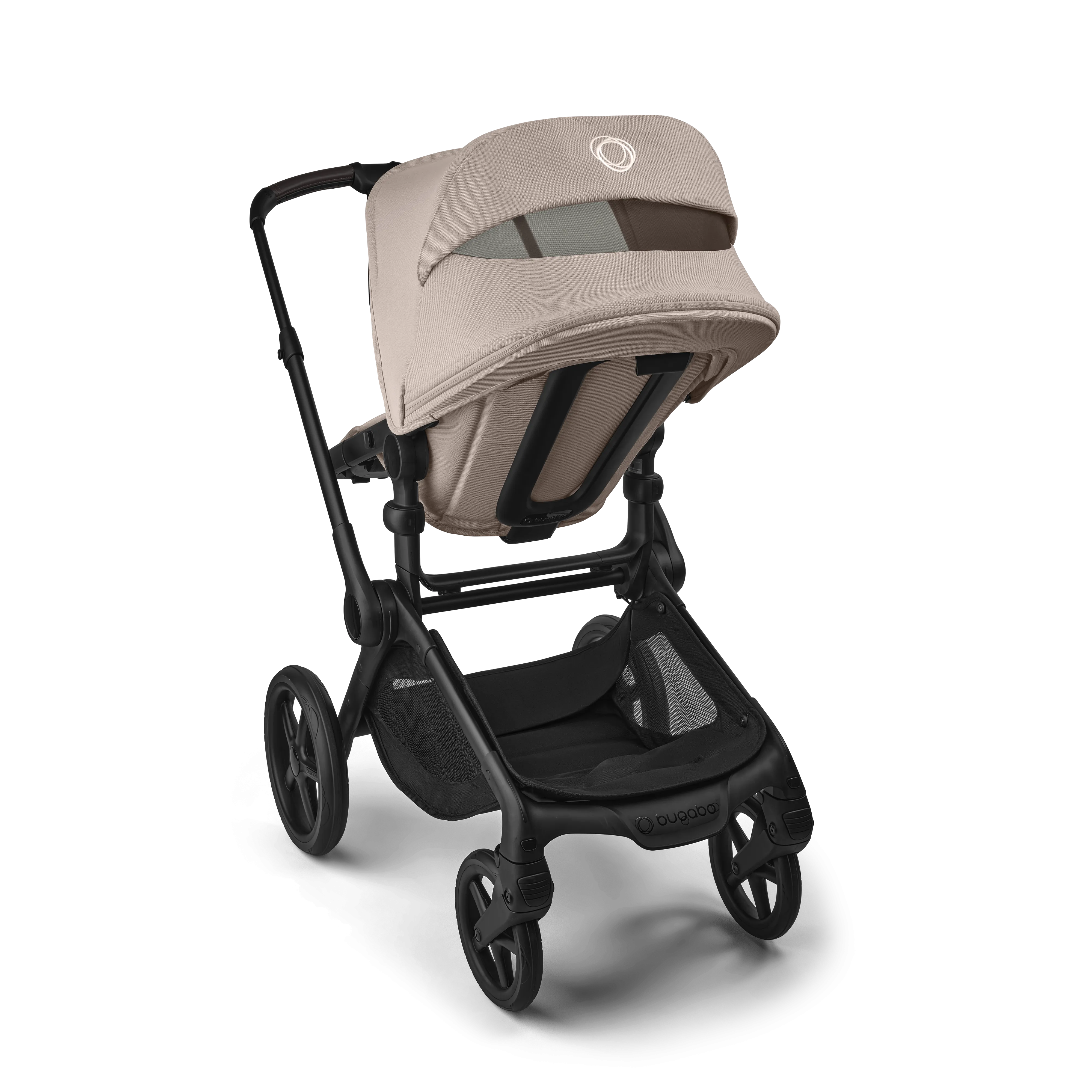 Bugaboo, Fox 5 Renew Travel System Complete with Cybex Cloud T, Black/Desert Taupe