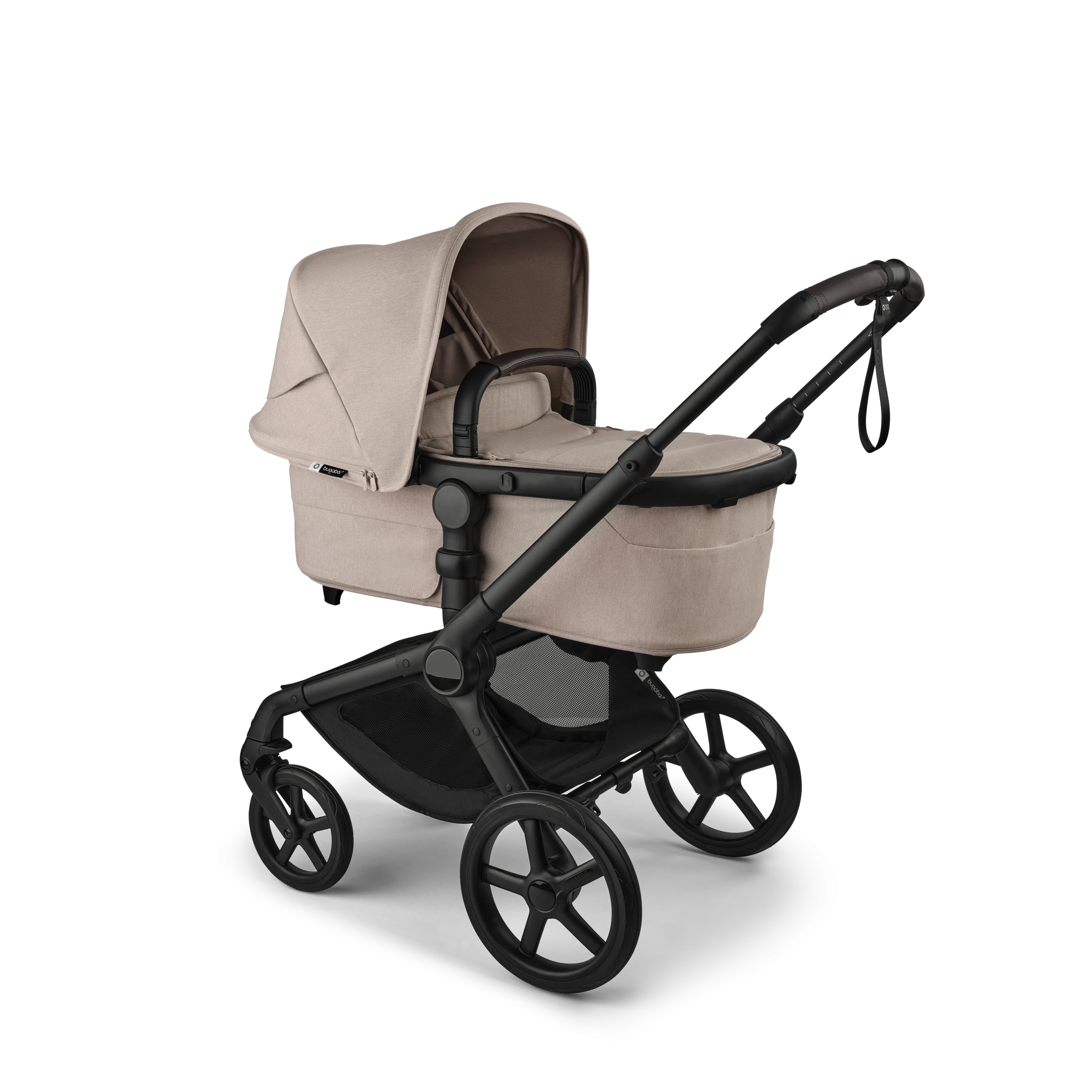 Bugaboo, Fox 5 Renew Travel System Complete with Cybex Cloud T, Black/Desert Taupe