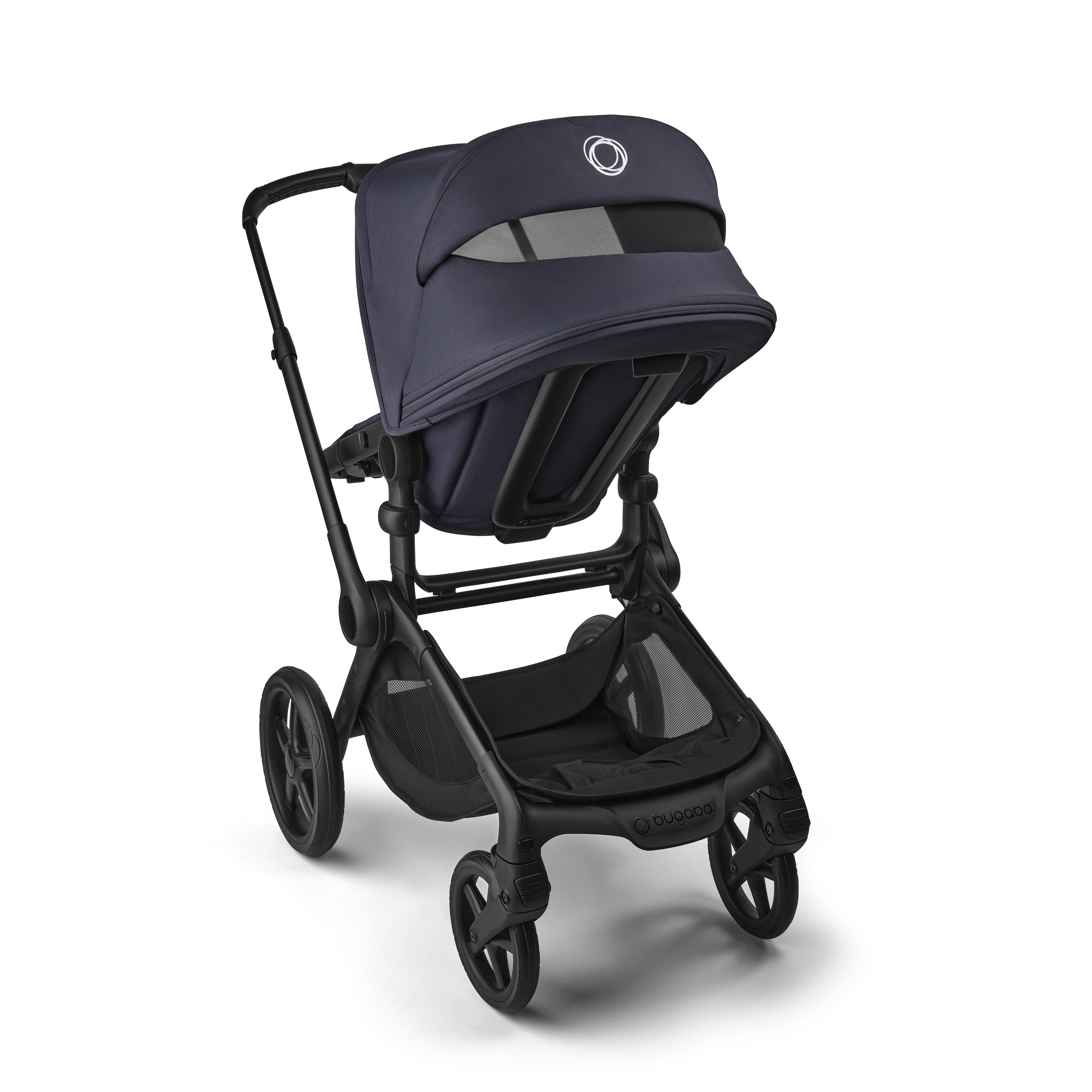 Bugaboo, Fox 5 Renew Travel System with Cybex Cloud T, Black/Deep Indigo