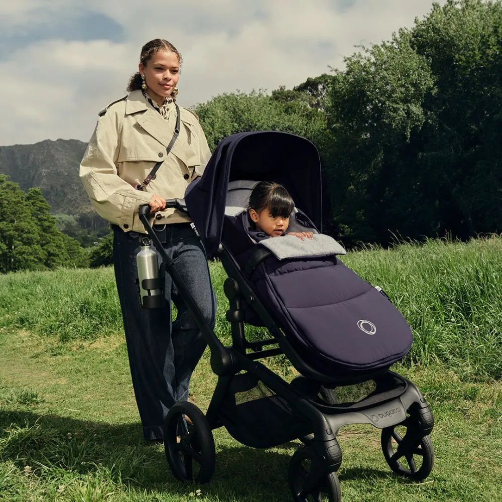Bugaboo, Fox 5 Renew Travel System with Cybex Cloud T, Black/Deep Indigo