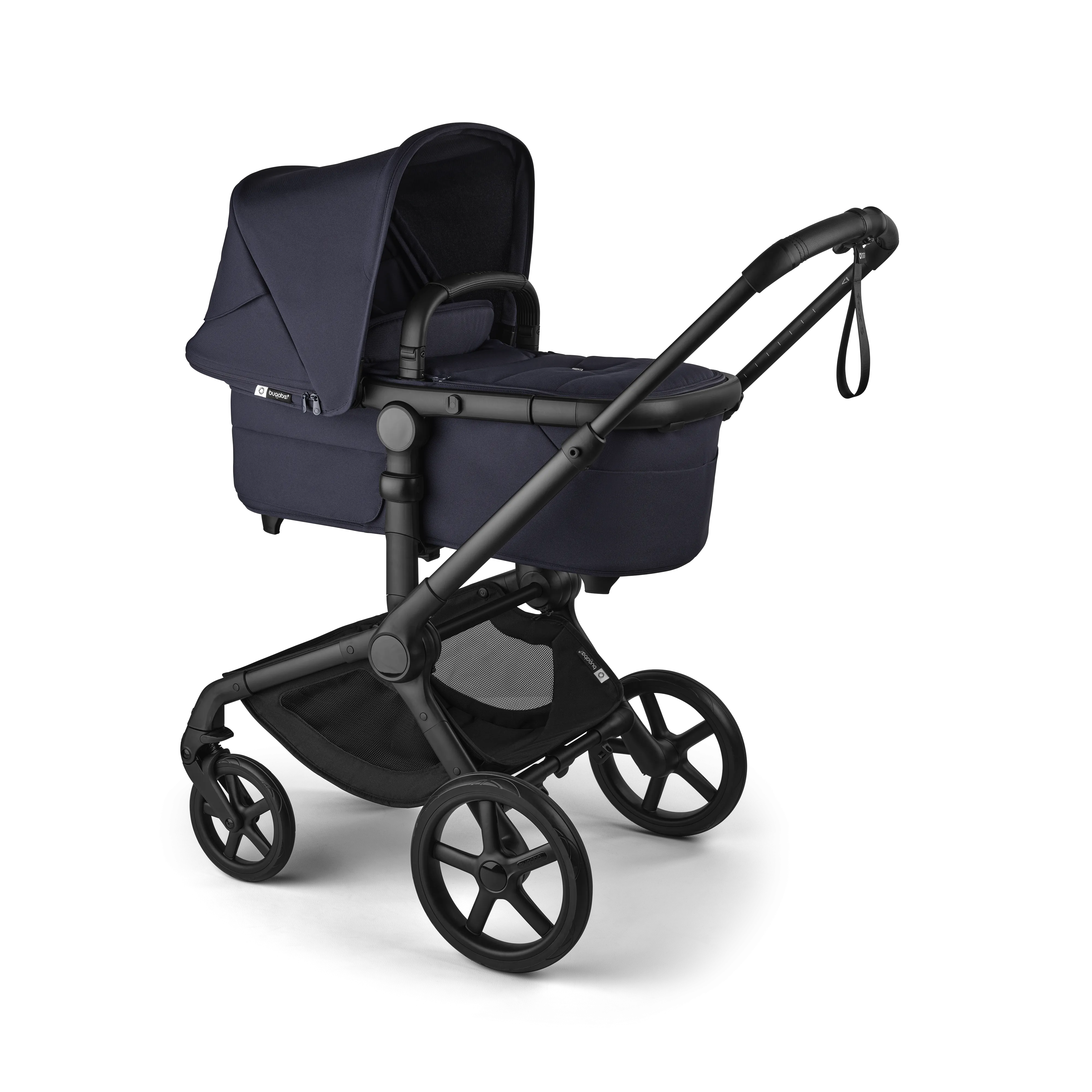 Bugaboo, Fox 5 Renew Travel System with Cybex Cloud T, Black/Deep Indigo