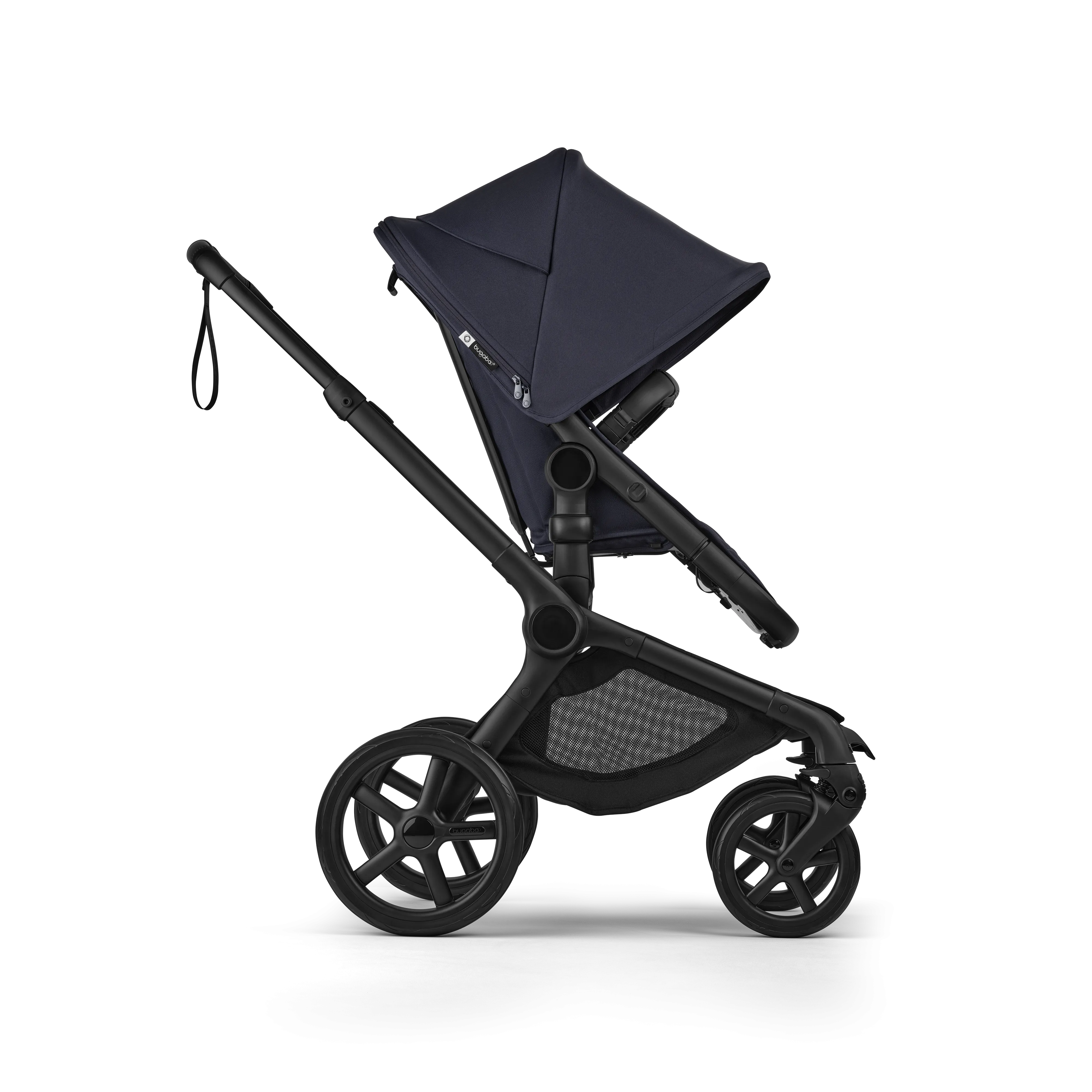 Bugaboo, Fox 5 Renew Travel System with Cybex Cloud T, Black/Deep Indigo