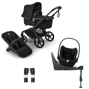 Bugaboo, Fox 5 Renew Travel System with Cybex Cloud T, Black/Heritage Black