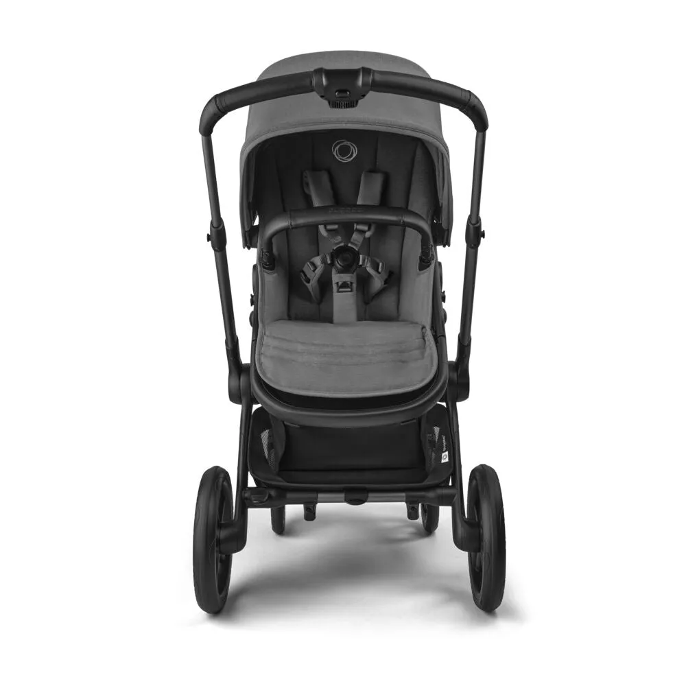 Bugaboo, Fox 5 Renew Travel System with Cybex Cloud T, Graphite/Moon Grey