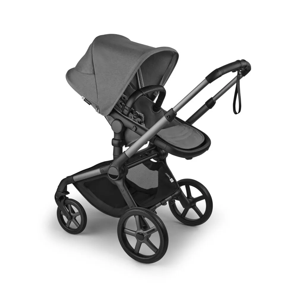 Bugaboo, Fox 5 Renew Travel System with Cybex Cloud T, Graphite/Moon Grey