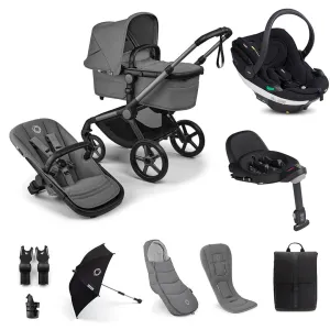 Bugaboo Fox 5 Renew Ultimate BeSafe Bundle - Moon Grey