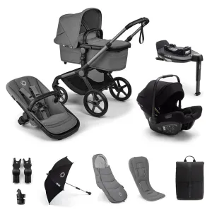 Bugaboo Fox 5 Renew Ultimate Newborn Bundle - Moon Grey