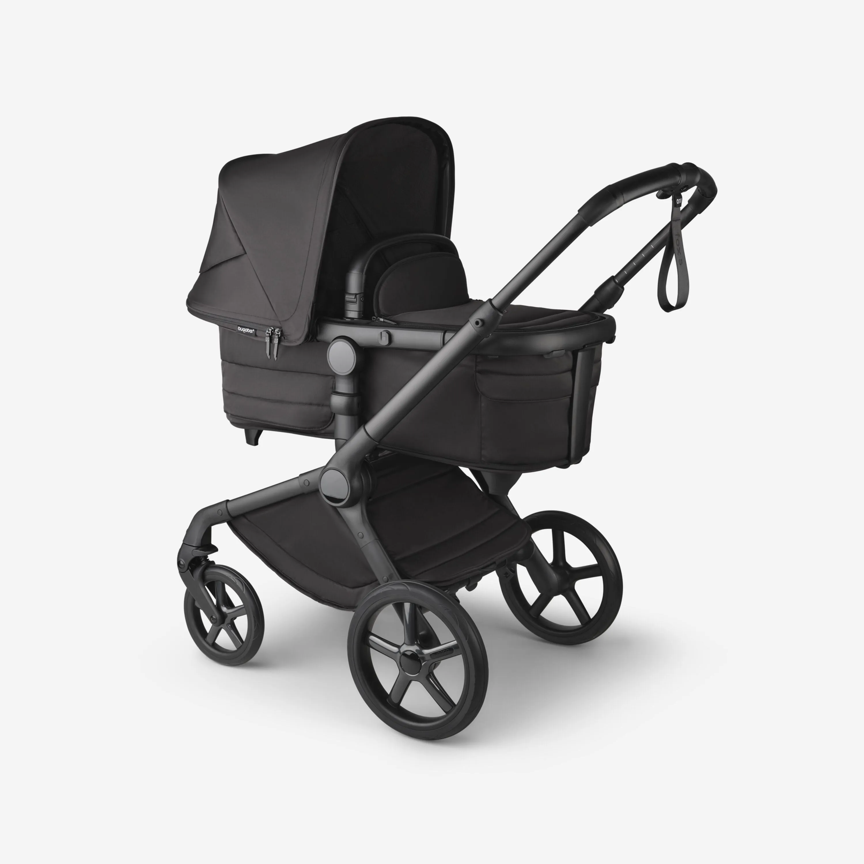 Bugaboo, Fox 5 Travel System Cybex Cloud T, Noir, Moonlight Black
