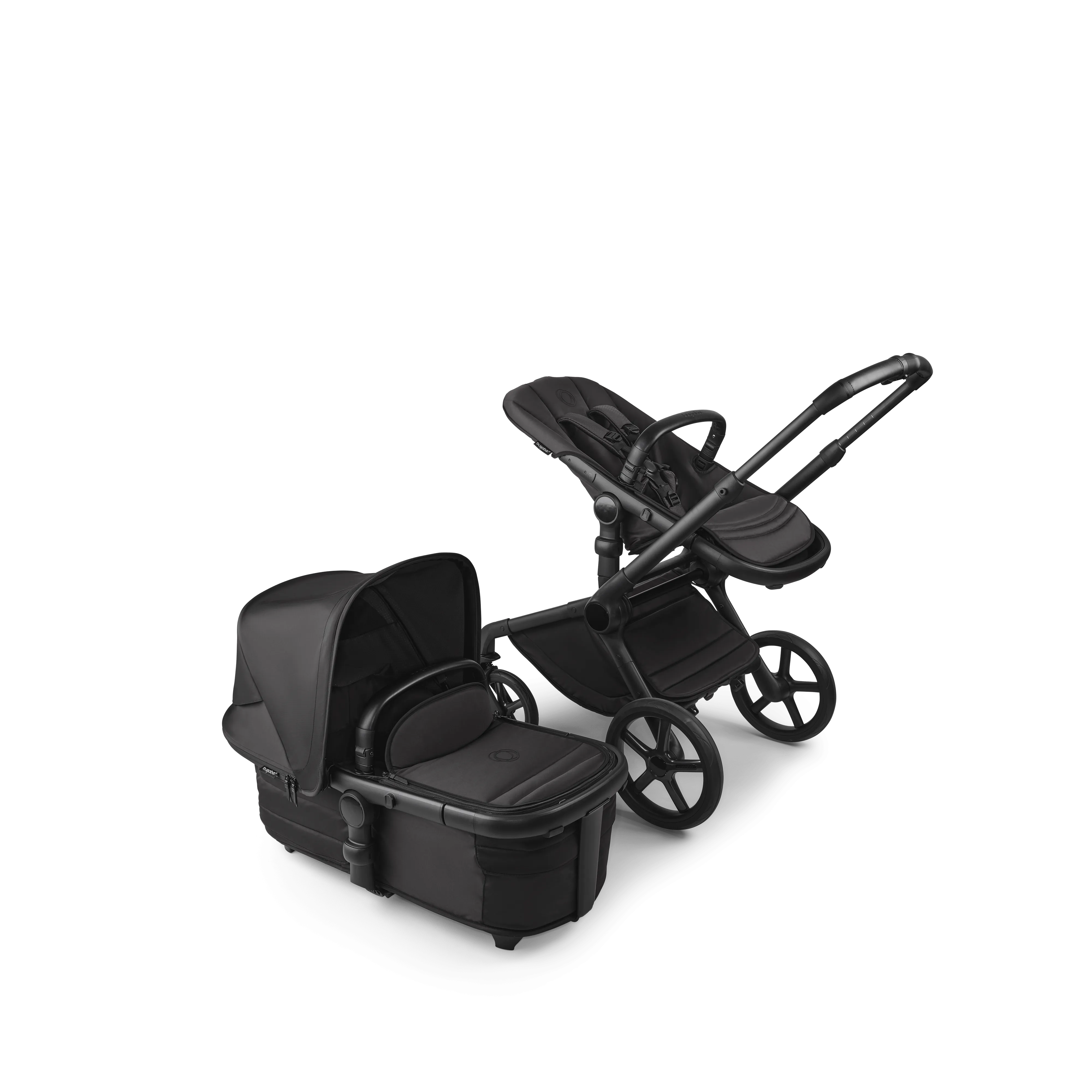 Bugaboo Fox 5 with Footmuff, Noir Limited Edition - Black Moonlight