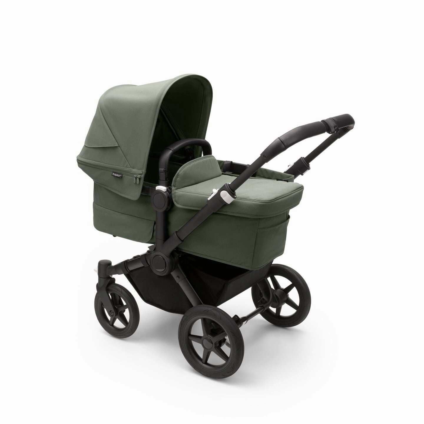 Bugaboo - Donkey 5 Mono Complete - ME BLACK/FOREST GREEN-FOREST GREEN