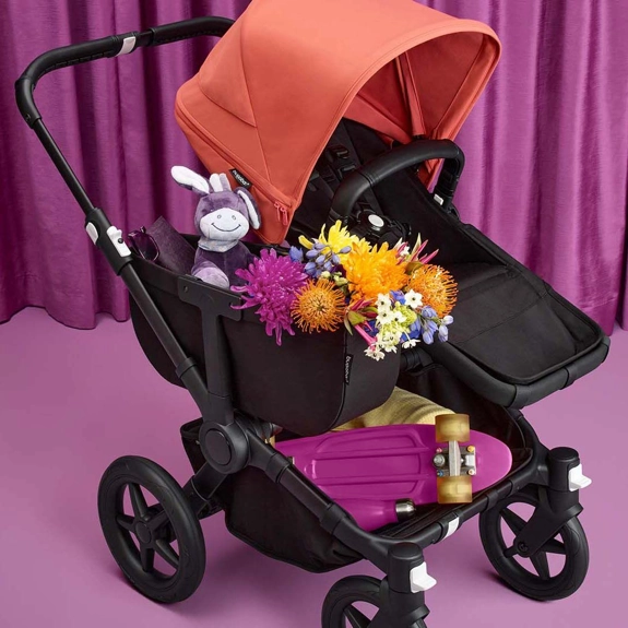 Bugaboo - Donkey 5 Mono Complete - ME BLACK/MIDNIGHT BLACK