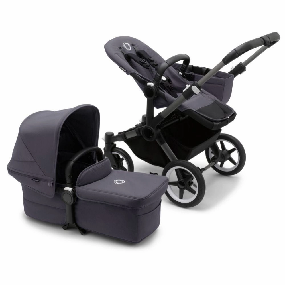 Bugaboo - Donkey 5 Mono Complete - ME GRAPHITE/STORMY BLUE