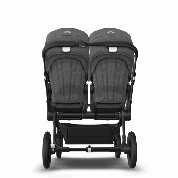 Bugaboo - Donkey 5 Twin Complete Me Travel System - Graphite/Grey Melange