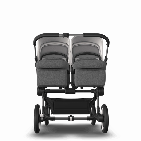 Bugaboo - Donkey 5 Twin Complete Me Travel System - Graphite/Grey Melange