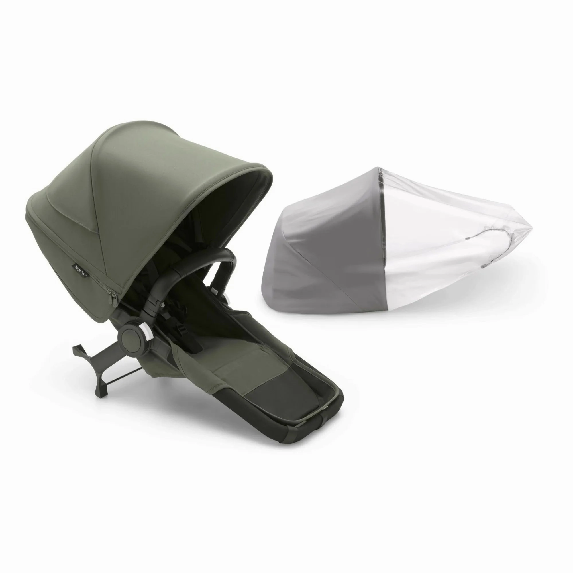 Bugaboo - Donkey 5 Twin Complete Me Travel System -Forest Green
